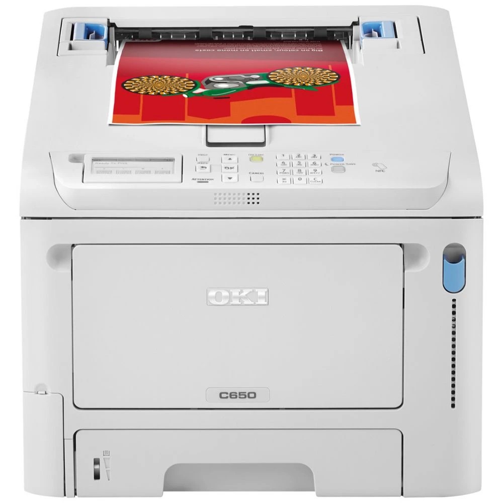 1 OKI C650DNW Colour Laser Printer, 1 of 10