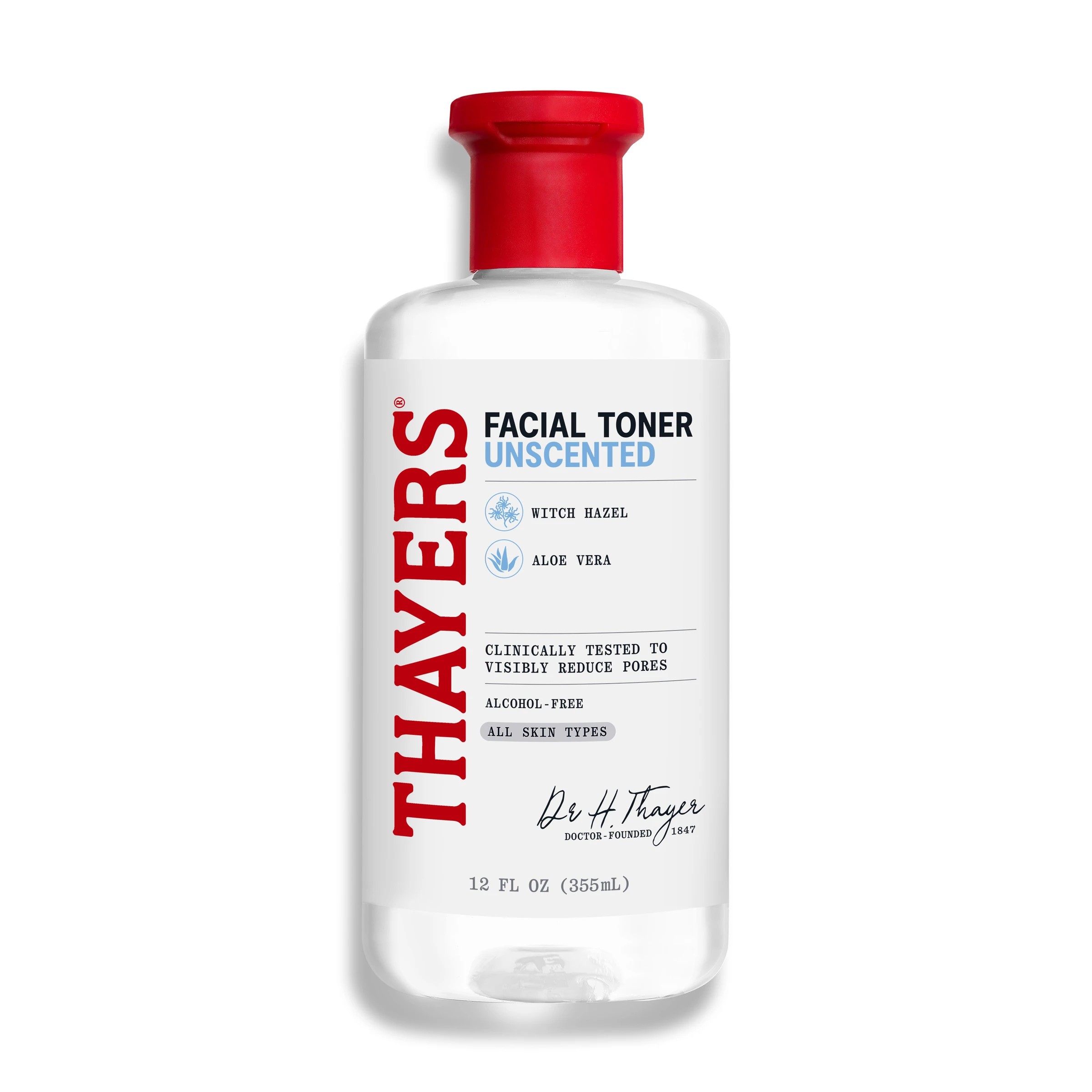 1 Thayers Unscented Alcohol Free Facial Toner 355ml - Witch Hazel and Aloe Vera, 1 of 9