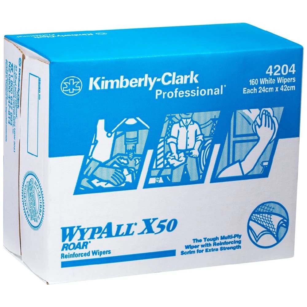 1 Wypall CX50 Pop-Up Wipers 160 Pack White, 1 of 1