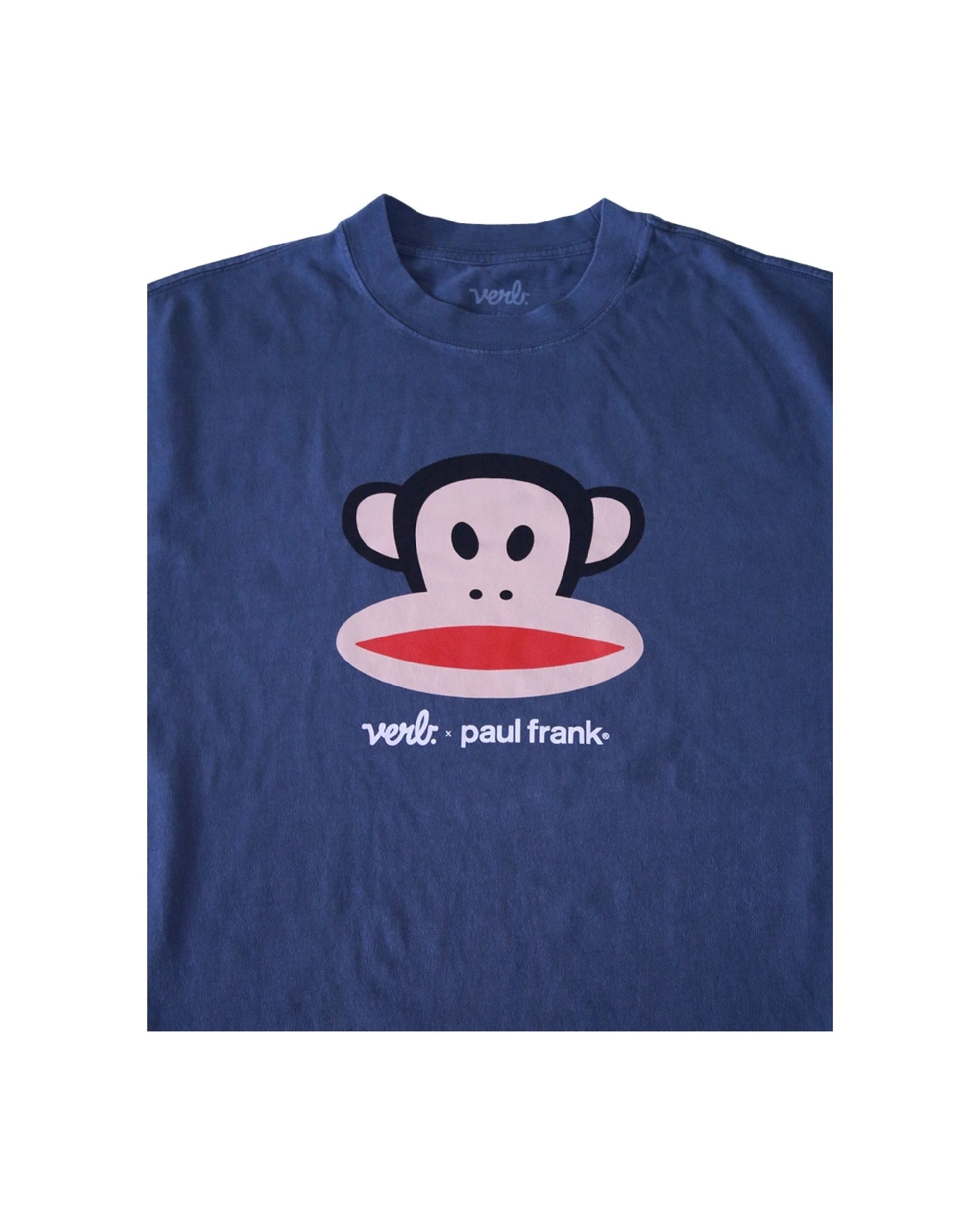 2 Verb. X Paul Frank Julius Head Mens Cotton Shortsleeve Tee Shirt Relaxed - M - Blue, 2 of 3