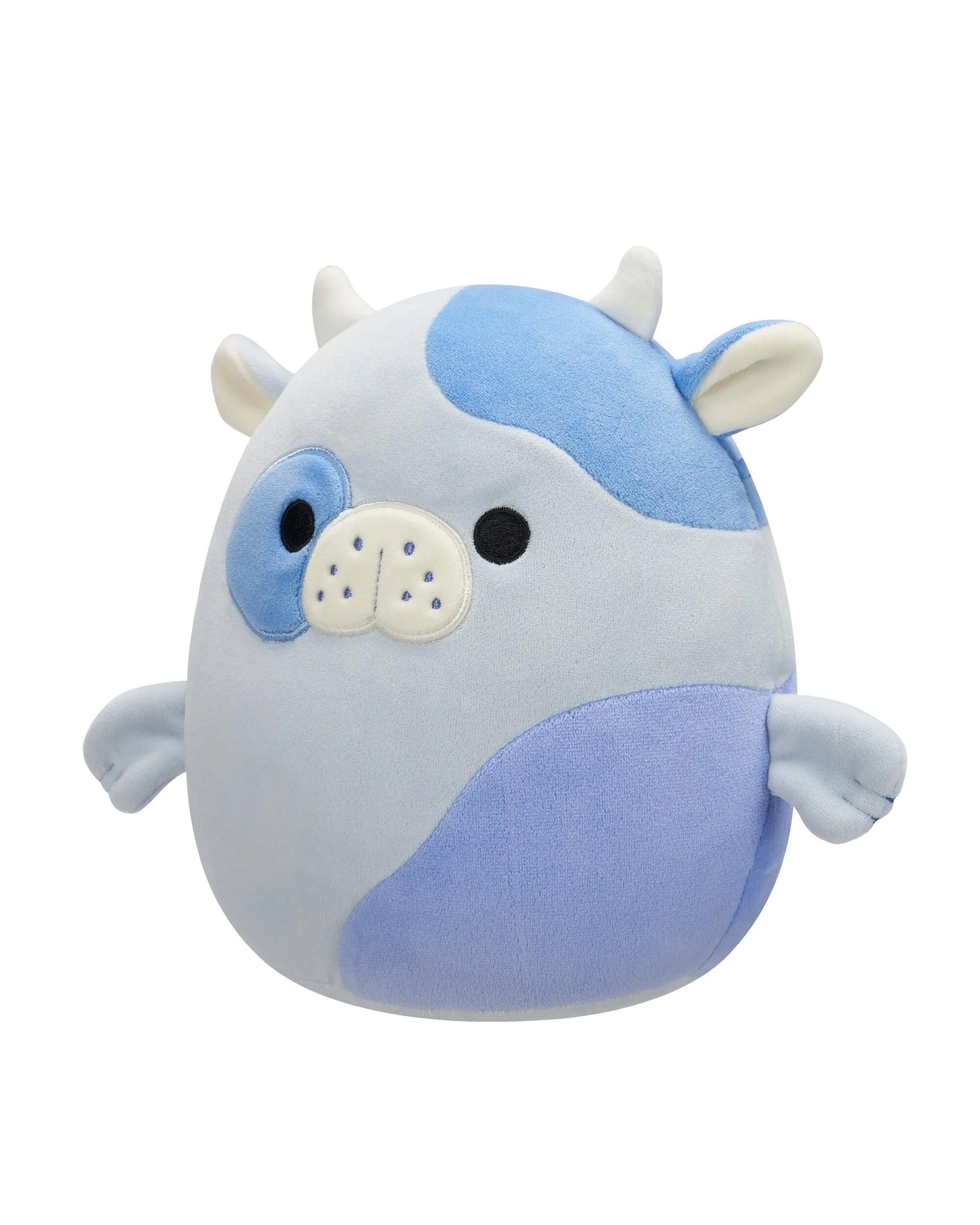 4 Squishmallows Mahalo the Seacow 7.5 inch Plush - Blue, 4 of 5