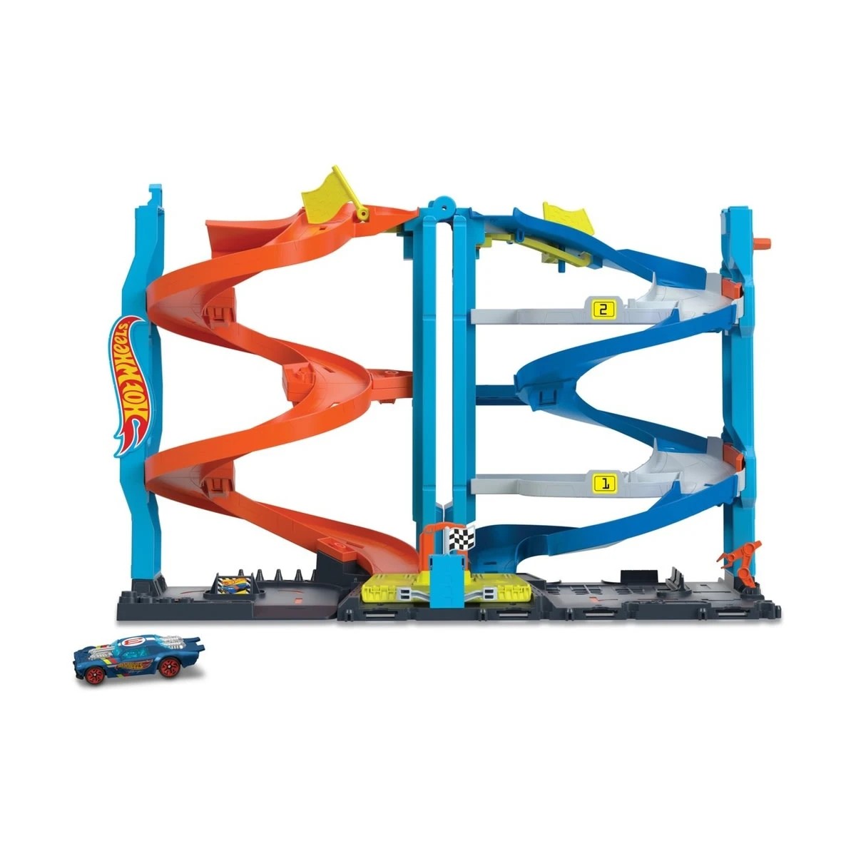 3 Hot Wheels City Transforming Race Tower, 3 of 5