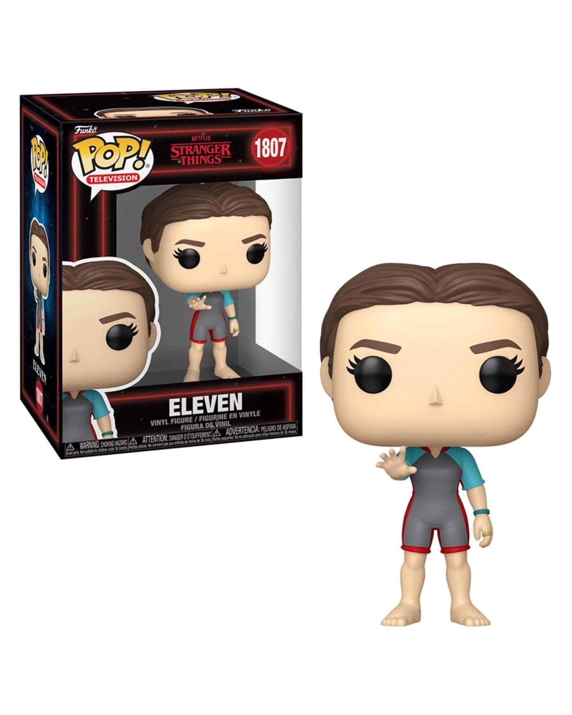 1 Stranger Things Eleven in Wetsuit - Season 5 -  Funko POP! Vinyl, 1 of 3