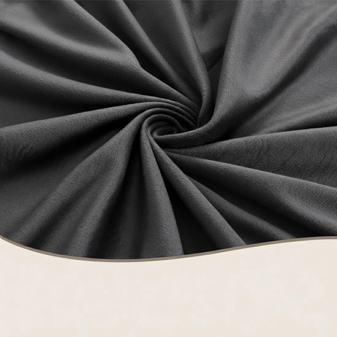 5 Giselle Bedding Wedge Pillow - Grey, 5 of 8