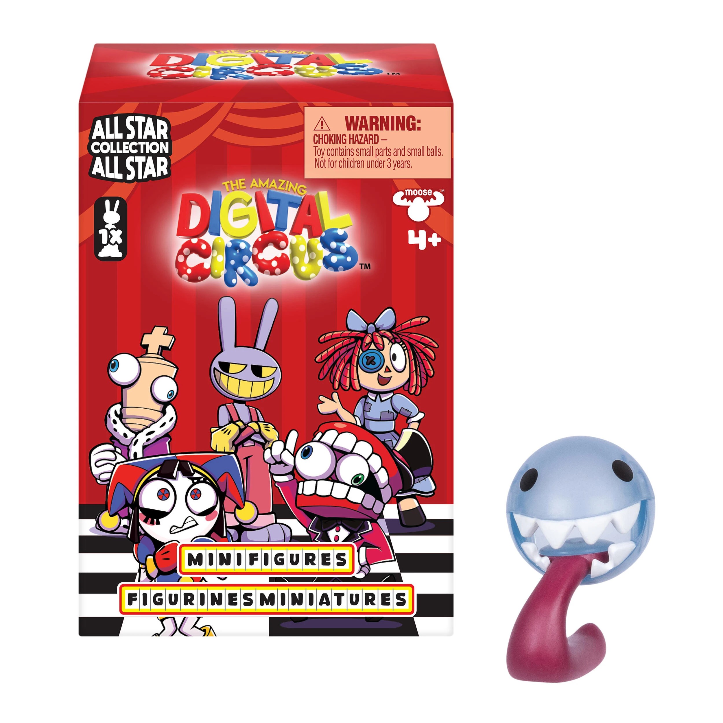4 Moose Toys The Amazing Digital Circus Collector Mini Figure - Assorted - Multi, 4 of 8