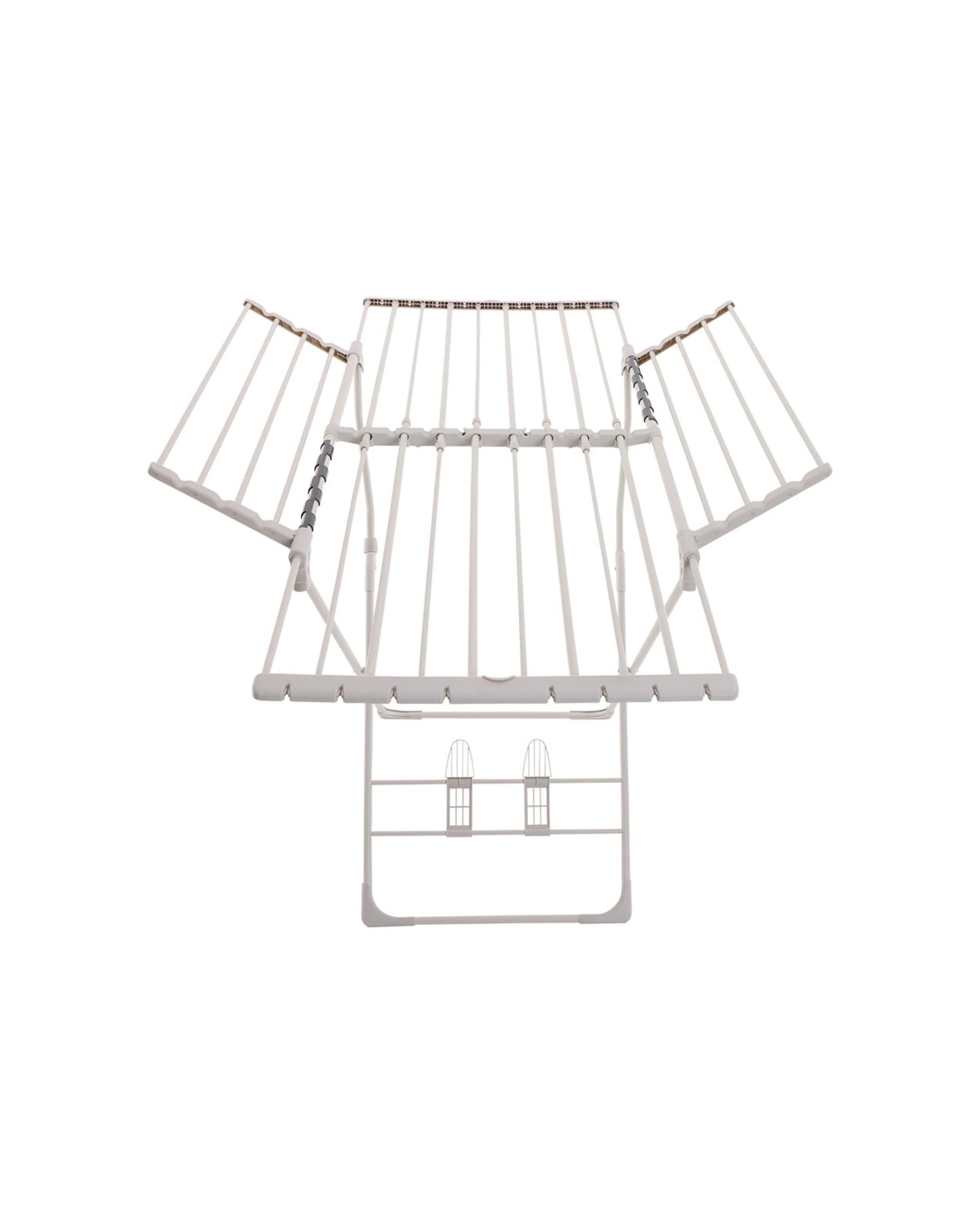 4 Hills Clothes Airer 4 Wing Extendable 22m Clothes Dryer With Shoe Holders
 - white, 4 of 9