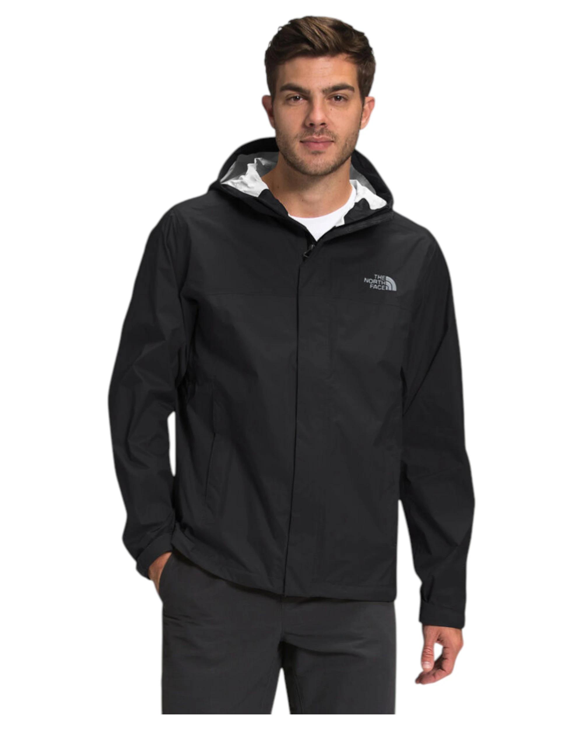 2 The North Face Mens Venture 2 Jacket Tnf Black/Tnf Black/Mid Grey TNF BLACK/TNF BLACK/MID GREY, 2 of 6