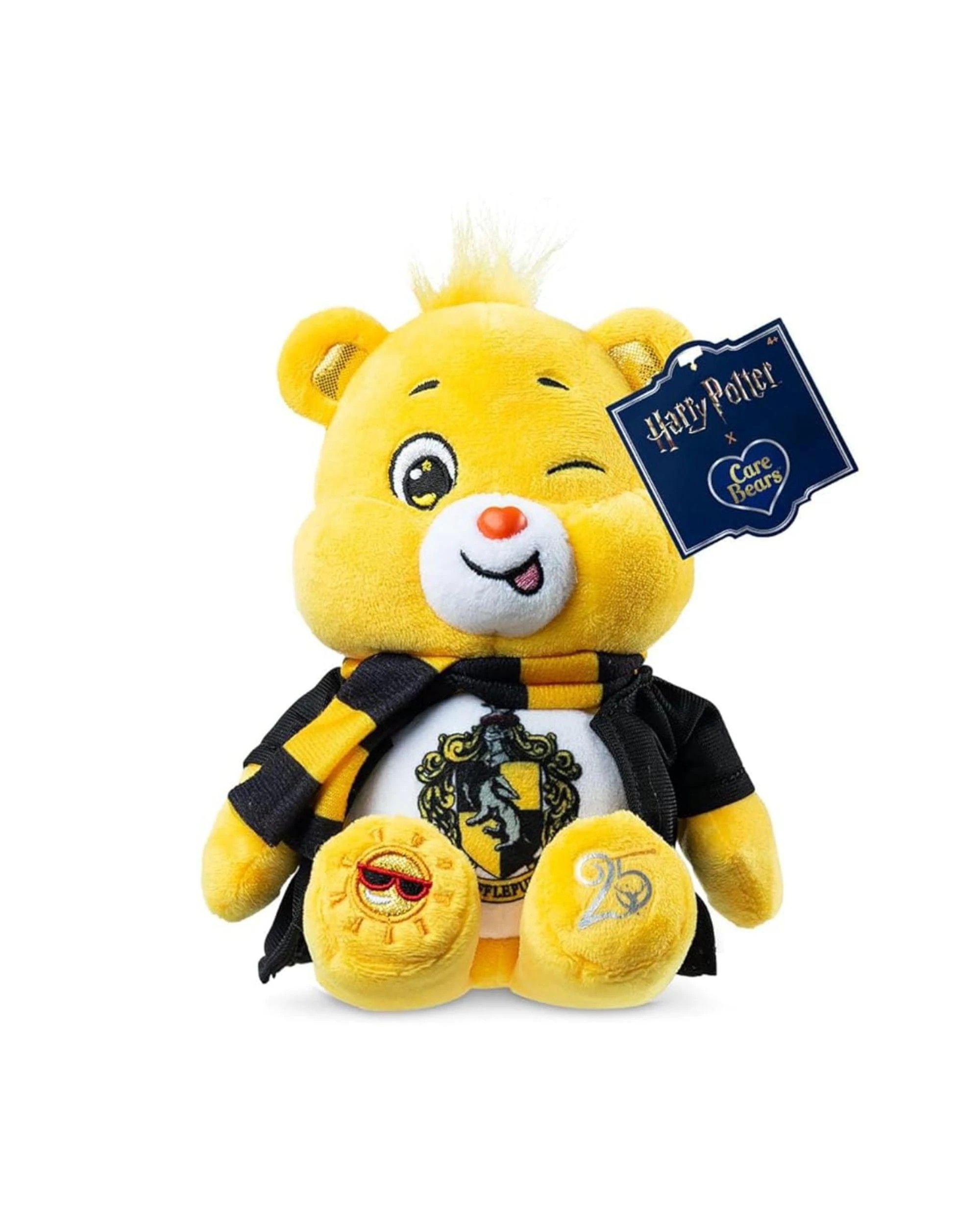 1 Care Bears X Harry Potter Funshine Hufflepuff  8 inch Plush, 1 of 7