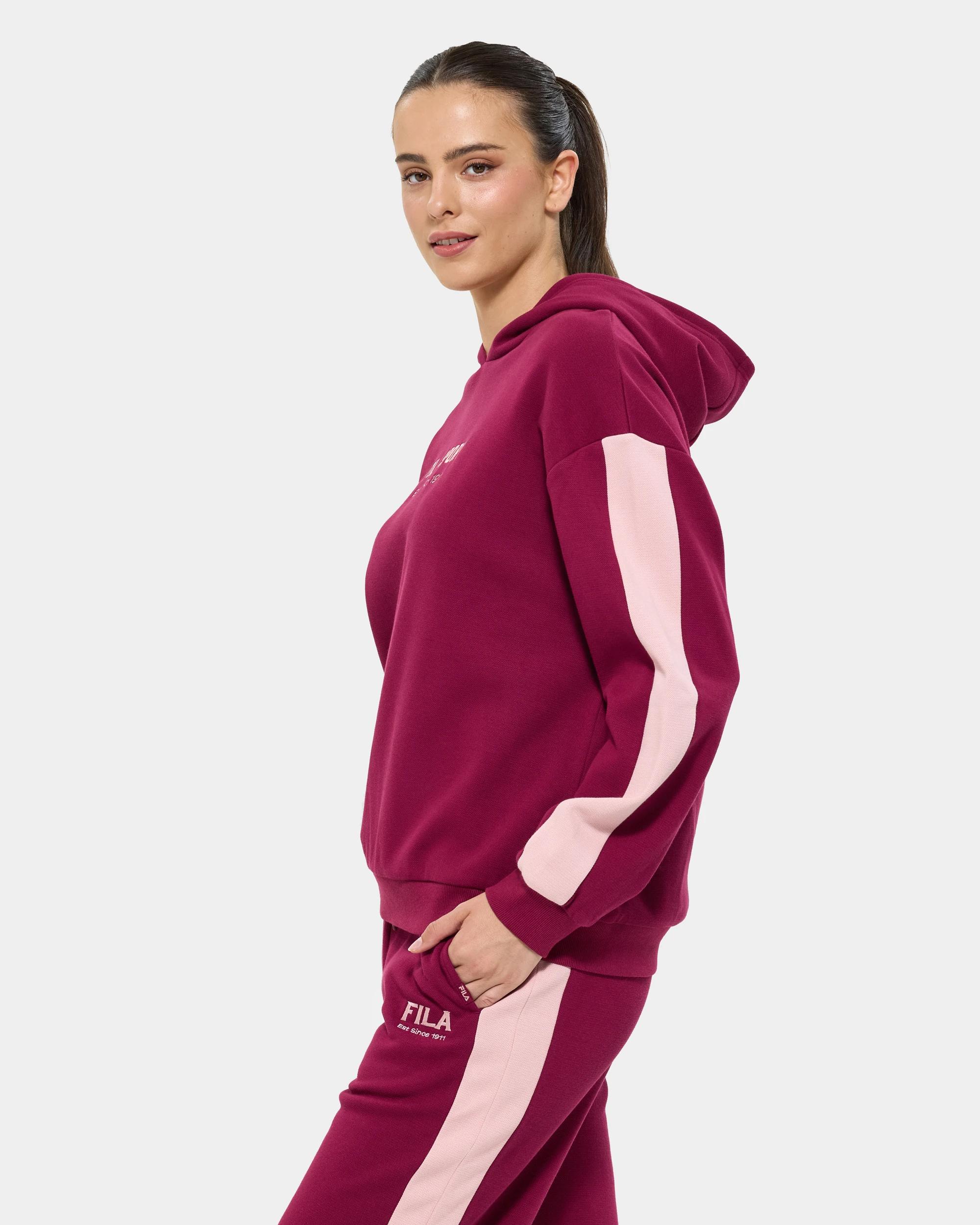 3 Fila Dara Hoodie WINE, 3 of 6