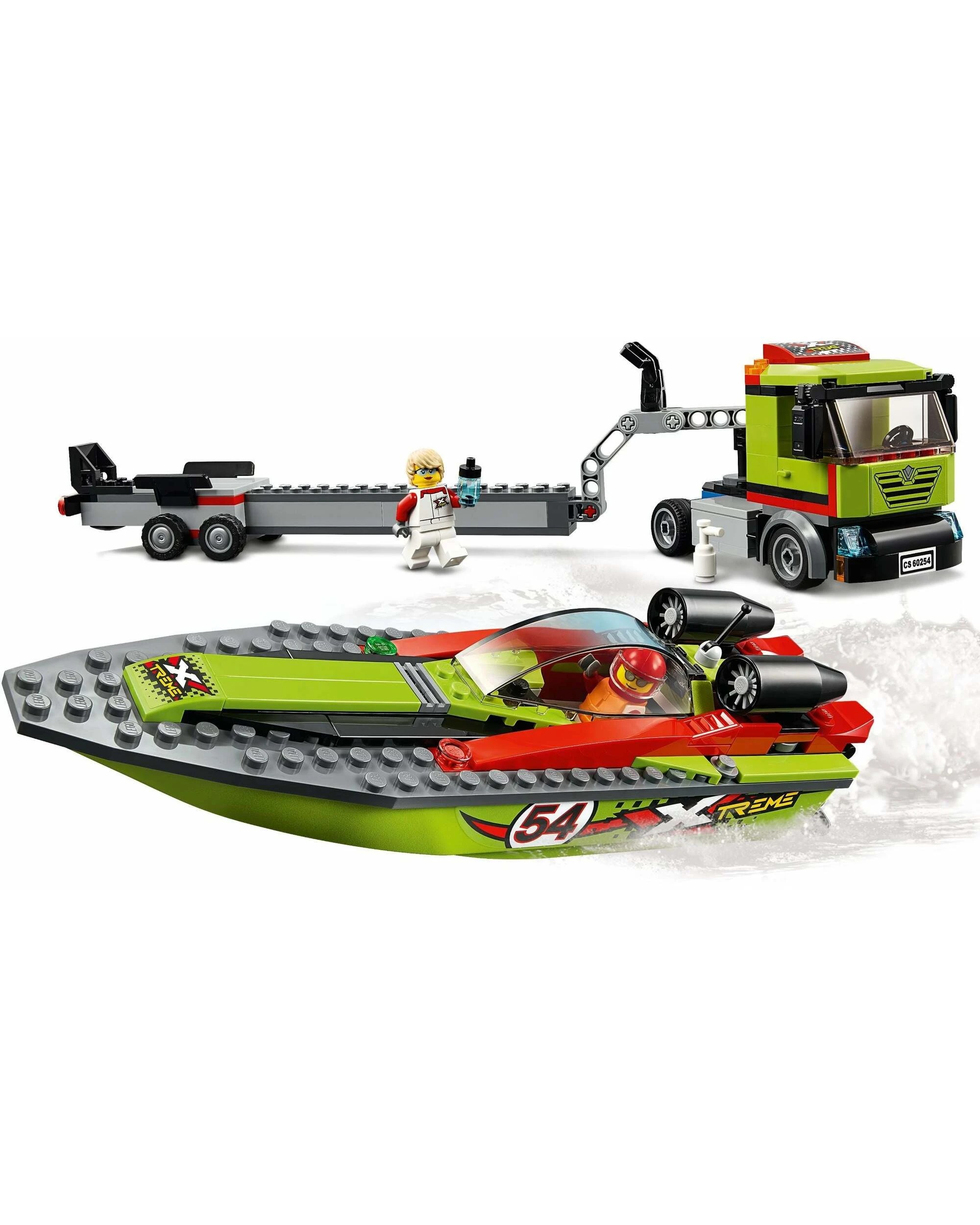 2 Lego City 60254 Race Boat Transporter, 2 of 5