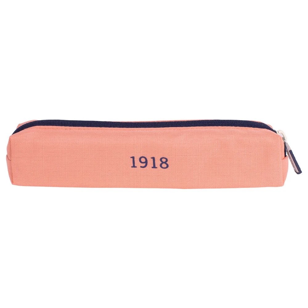 3 Milan Slim Pencil Case Salmon, 3 of 3