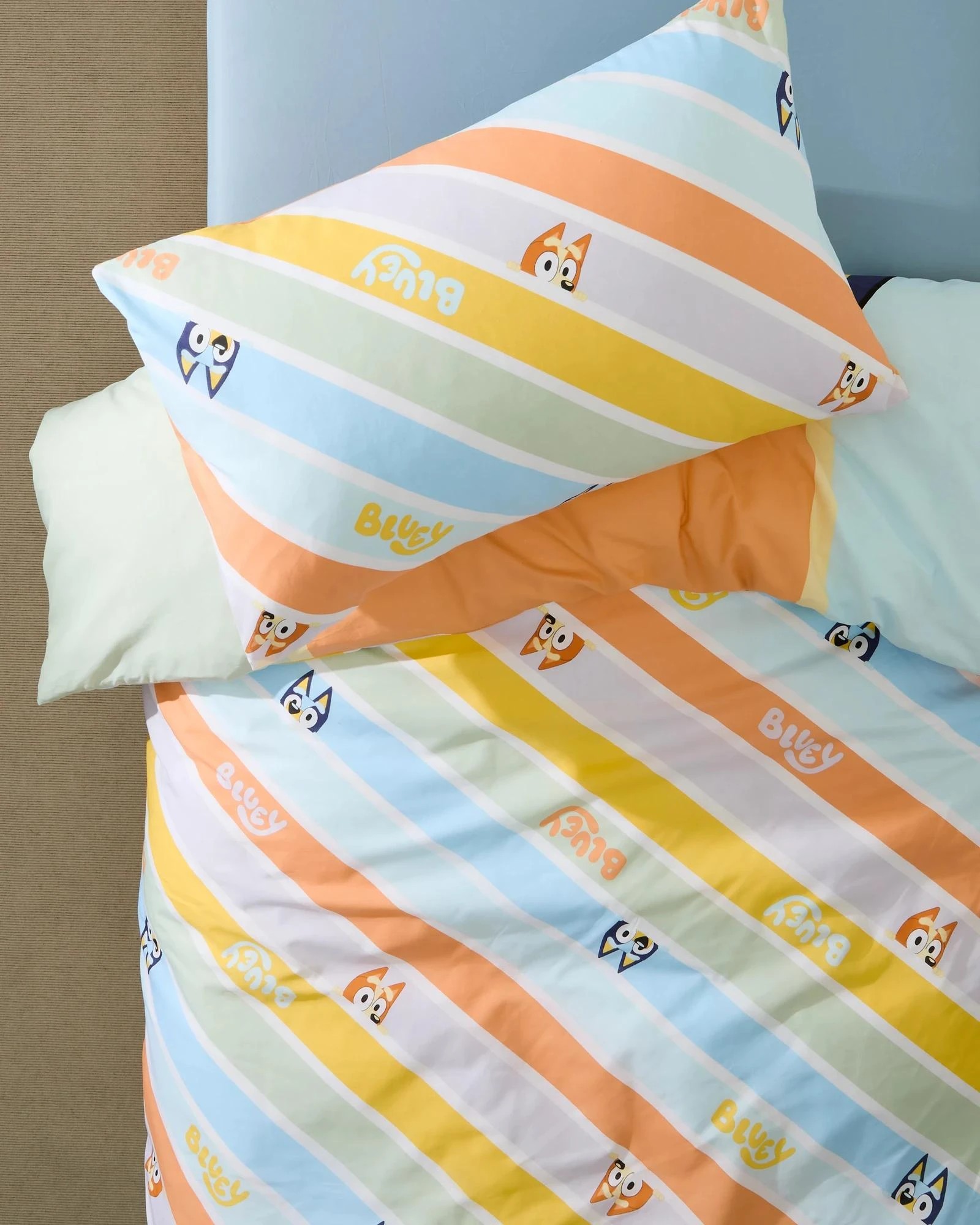 2 Bluey Kids Quilt Cover Set - Single Bed - Multi, 2 of 4