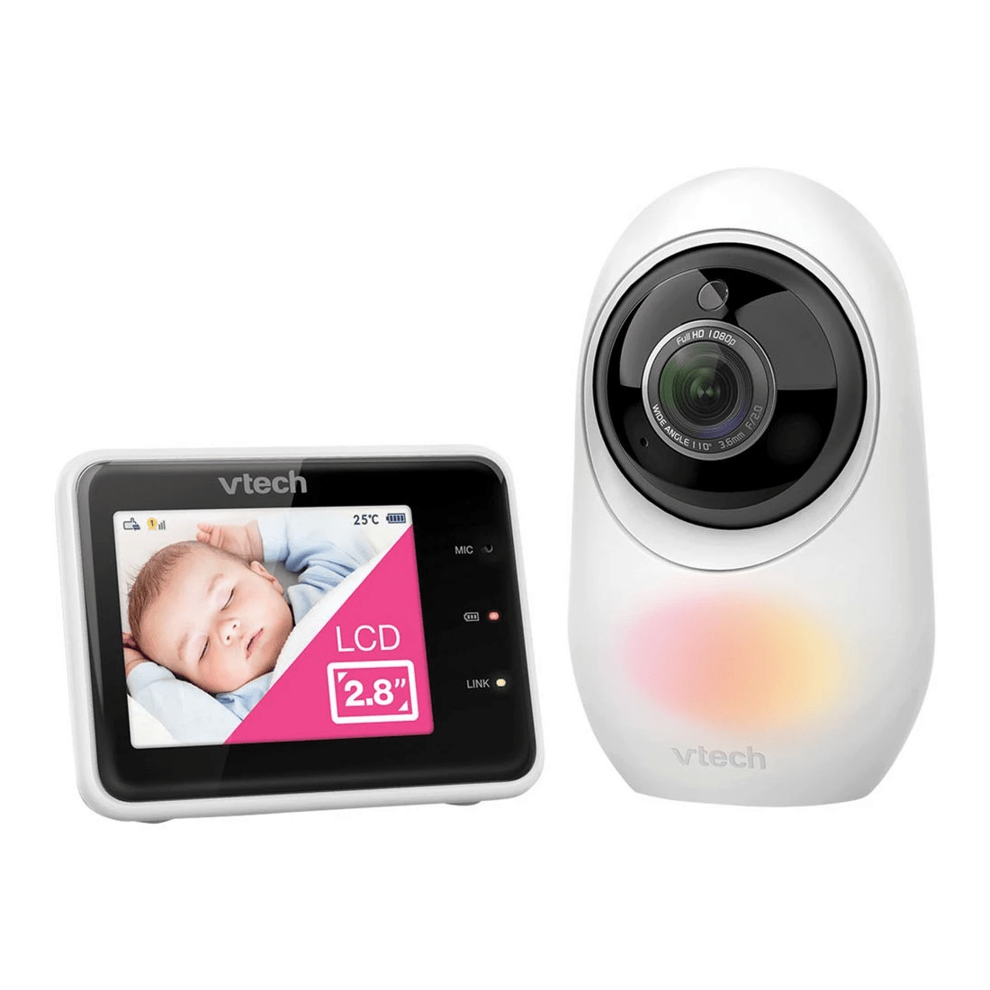 1 VTech 2.8" Smart HD Baby Monitor with Remote Access RM2751, 1 of 3
