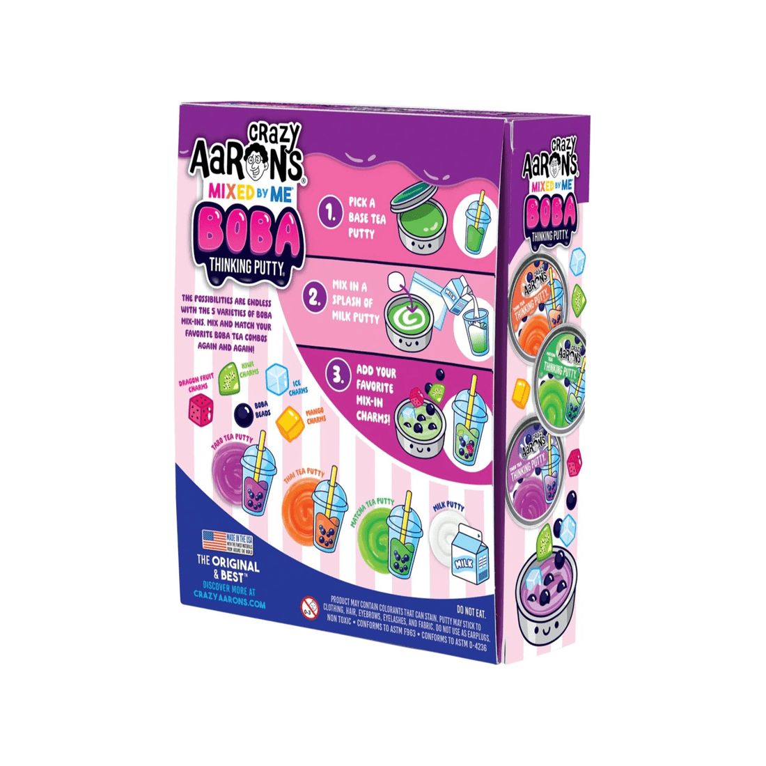 7 Crazy Aaron Enterprises Inc Crazy Aaron's Thinking Putty Mixed By Me Boba Putty Kit, 7 of 7