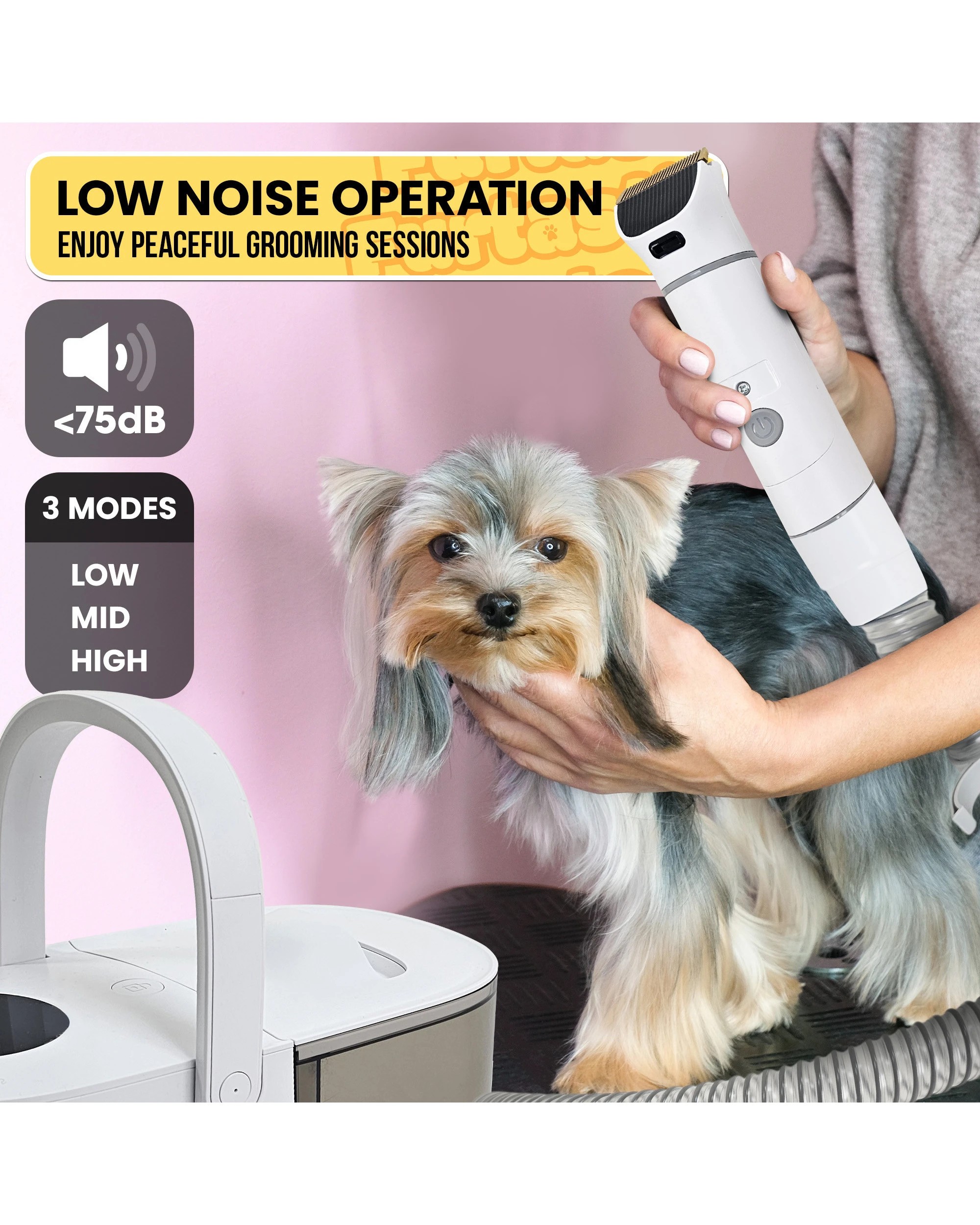 2 Furtastic 8-in-1 XL Pet Grooming Kit Vacuum Cleaner, 2 of 10