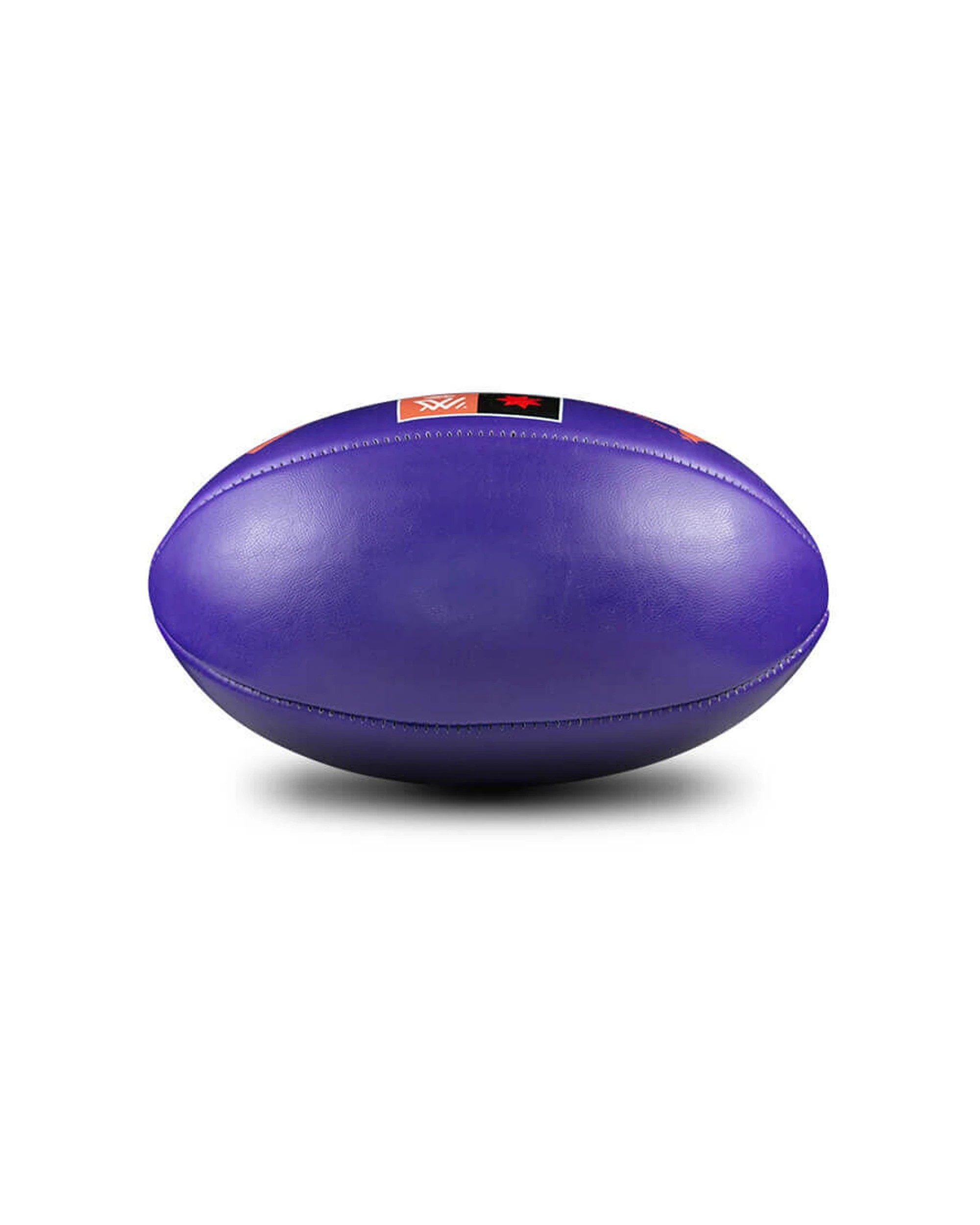 2 Sherrin PVC Mini AFLW Replica Recreational Play Football 20cm All Ages - Purple, 2 of 4