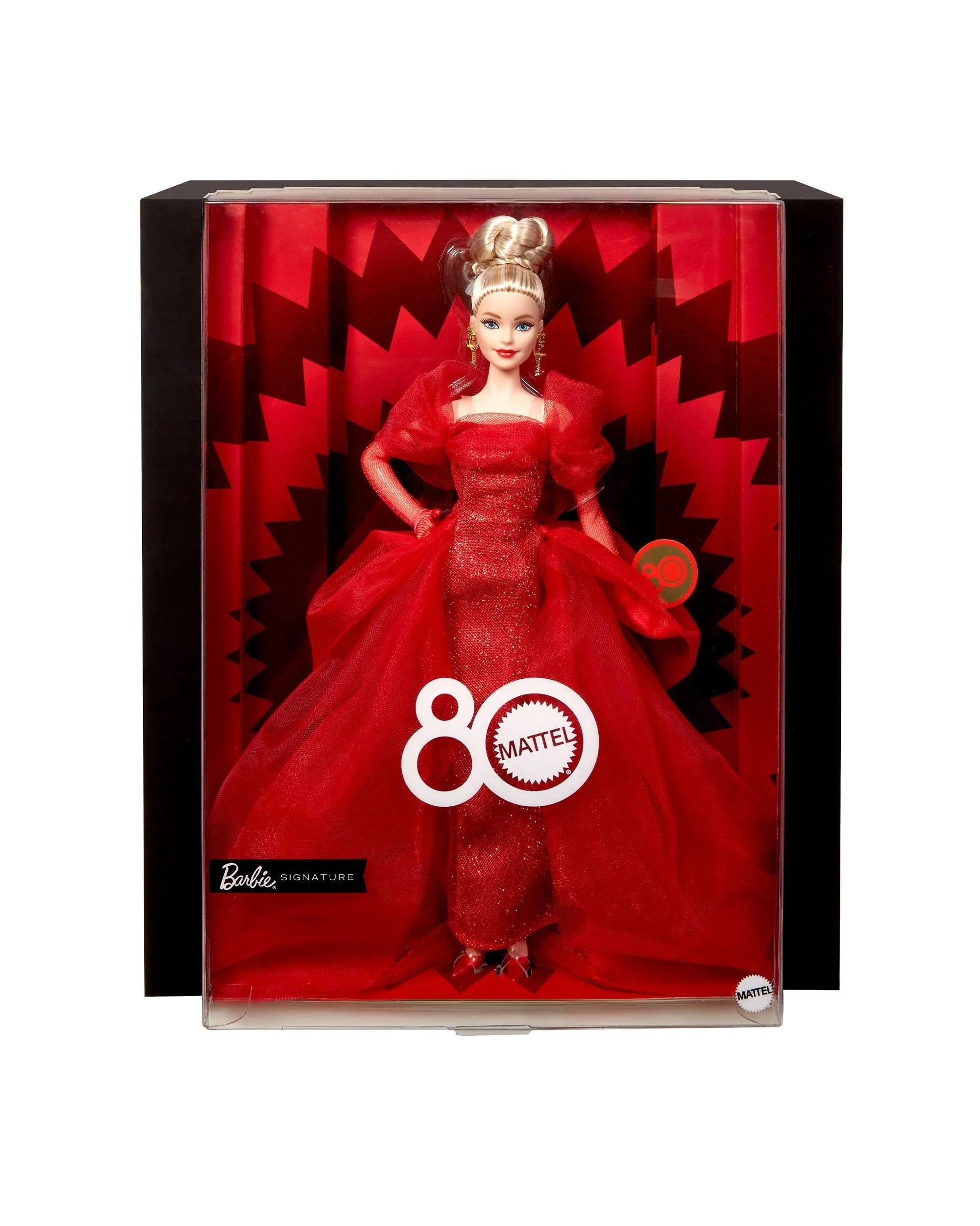 9 Barbie Signature Mattel 80th Anniversary Blonde Doll, 9 of 10