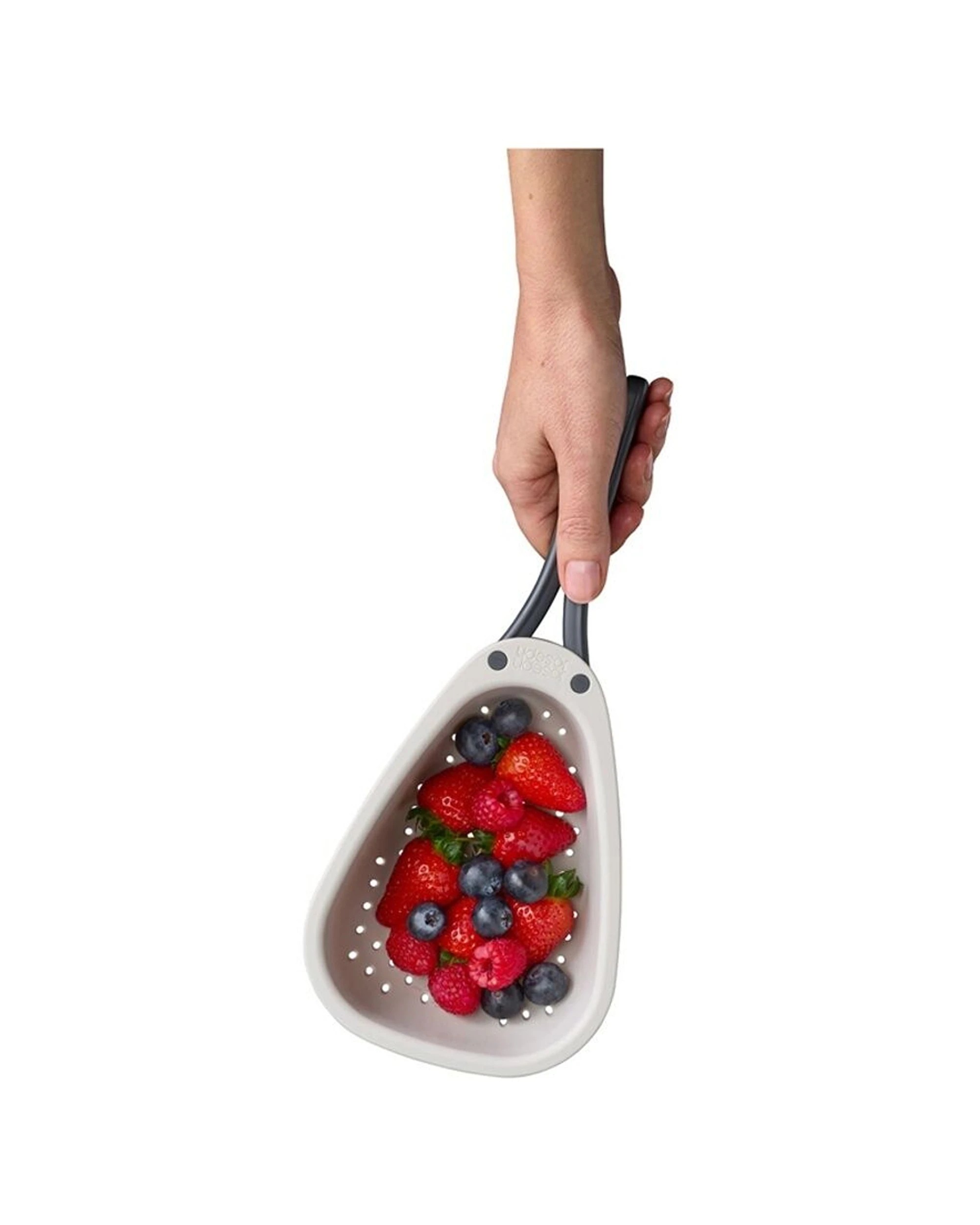 7 Joseph Joseph 2PK Droplet Mini Small Folding Kitchen Colander Space-Saving - Natural, 7 of 7