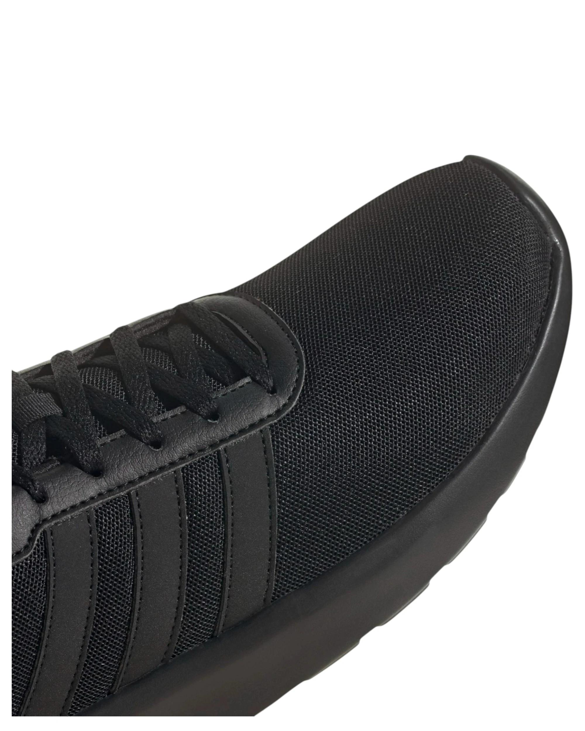 5 Adidas Womens Lite Racer 3.0 Triple Black Athletic Running Shoes BLACK, 5 of 8