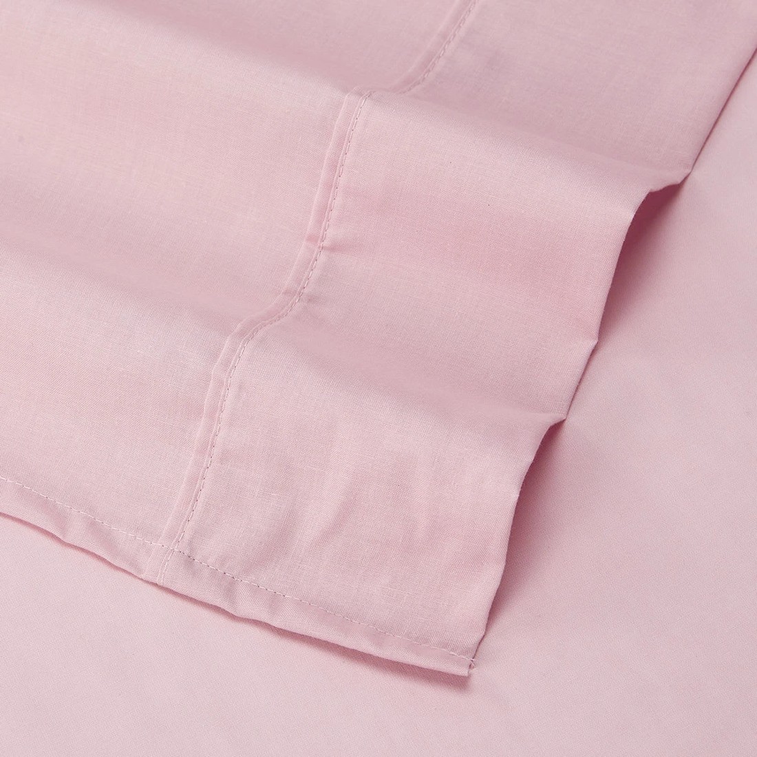 4 180 Thread Count Sheet Set - Single Bed, Pink, 4 of 7