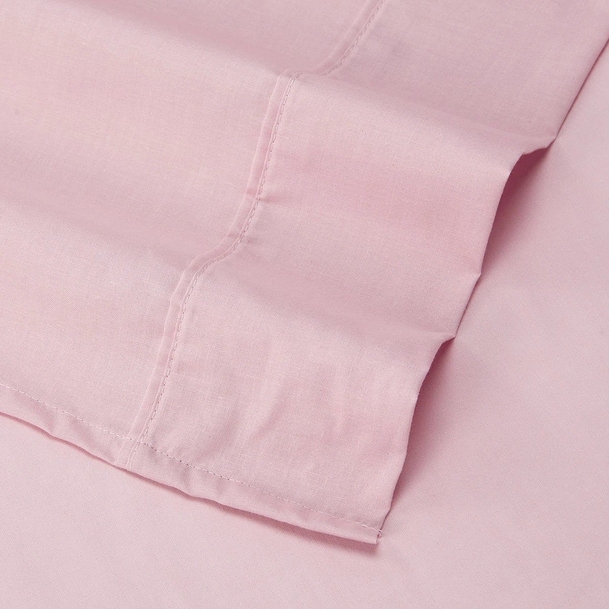 4 180 Thread Count Sheet Set - Single Bed, Pink, 4 of 7