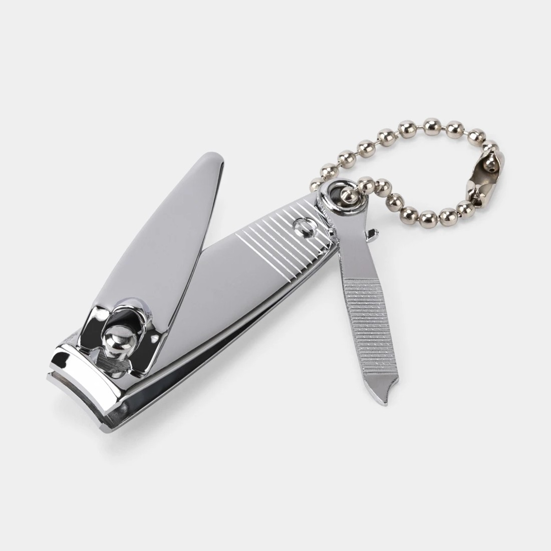 4 3-Piece Nail Clipper with Mini Nail Shaper and Cuticle Stick, 4 of 5