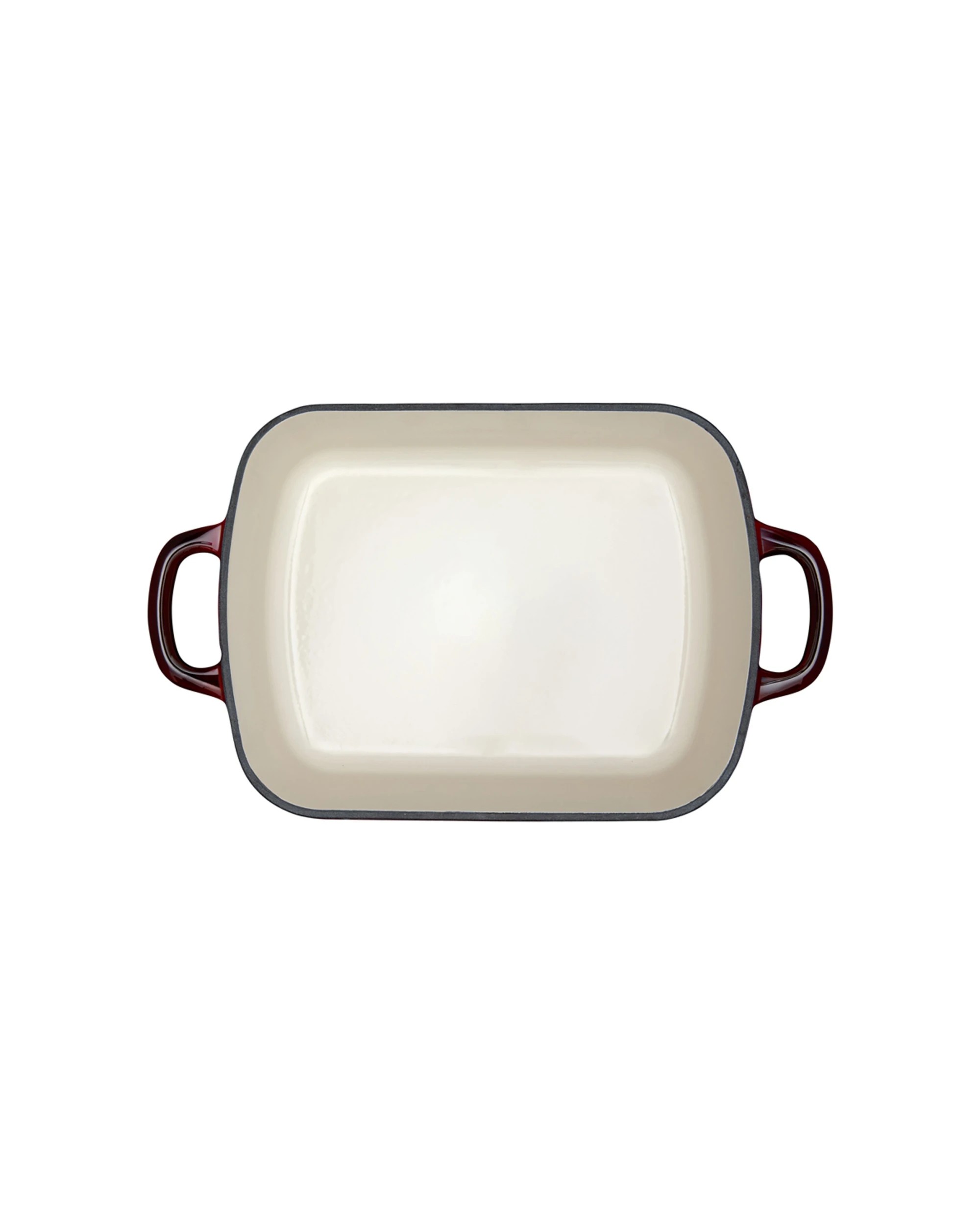 2 Maxwell & Williams Cast Iron Roaster With Gift Box 28x21cm 3l Cookware
 - Burgundy, 2 of 3