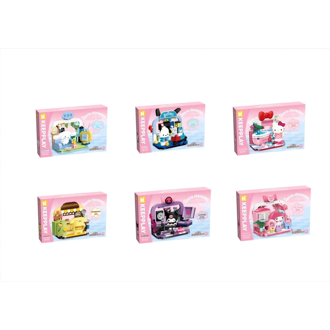 1 KeepPlay Sanrio Characters Have Fun at Home Playset - Assorted, 1 of 9