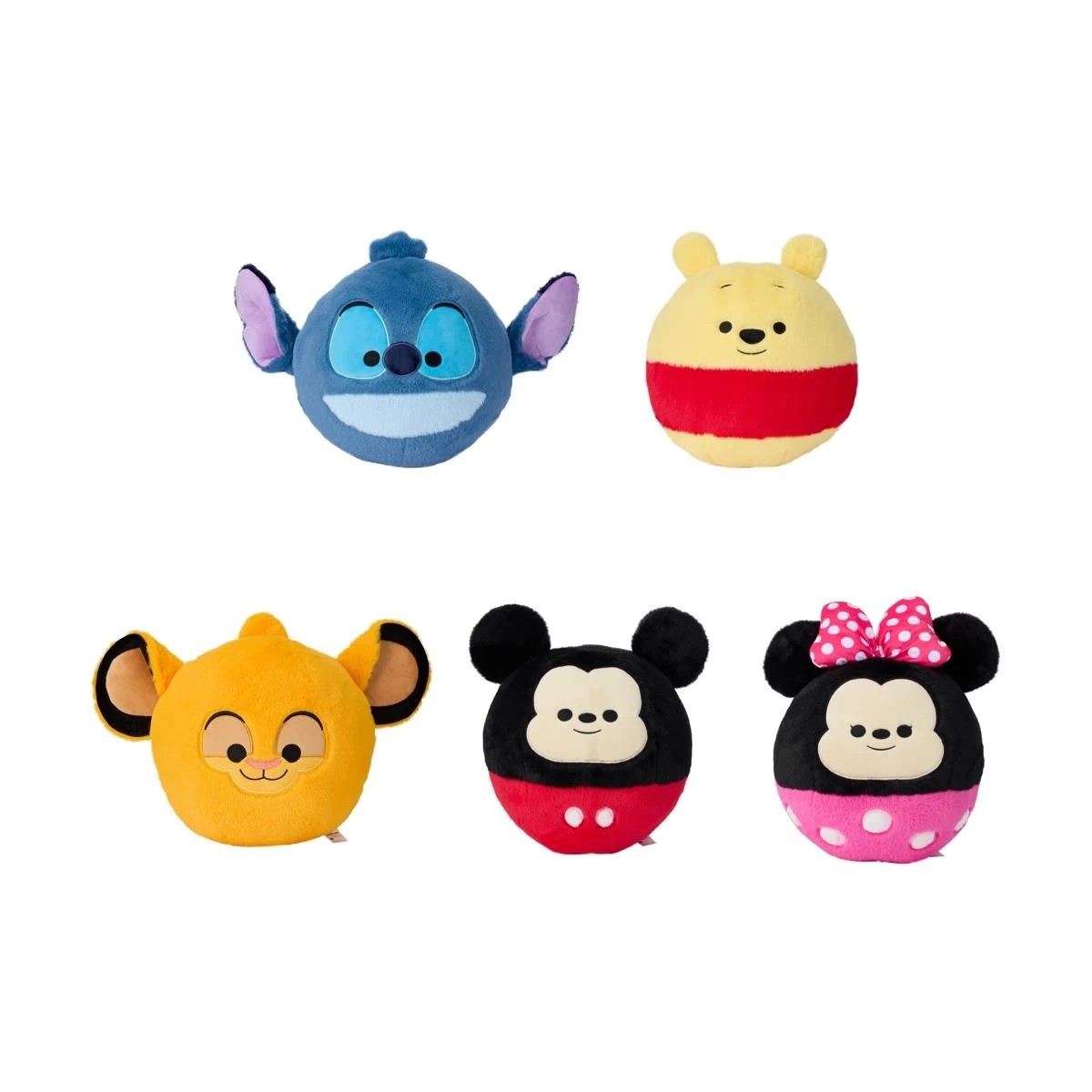 1 Disney Round Large Plush Toy - Assorted, 1 of 3