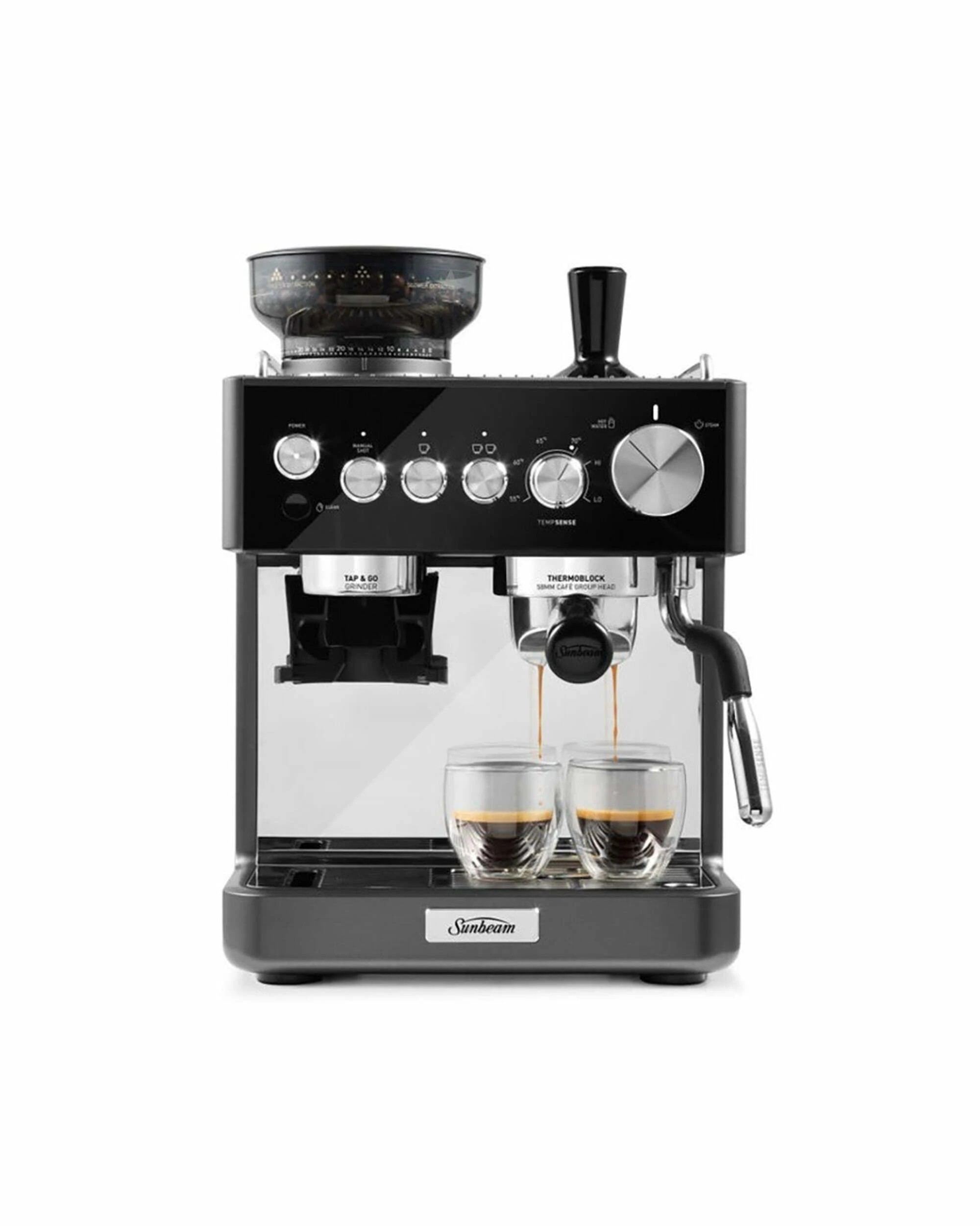 2 Sunbeam Origins Sense Espresso Machine - BLACK, 2 of 2