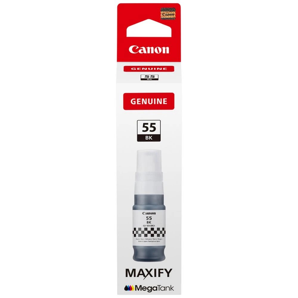 2 Canon GI-55 Ink Bottle Black, 2 of 3