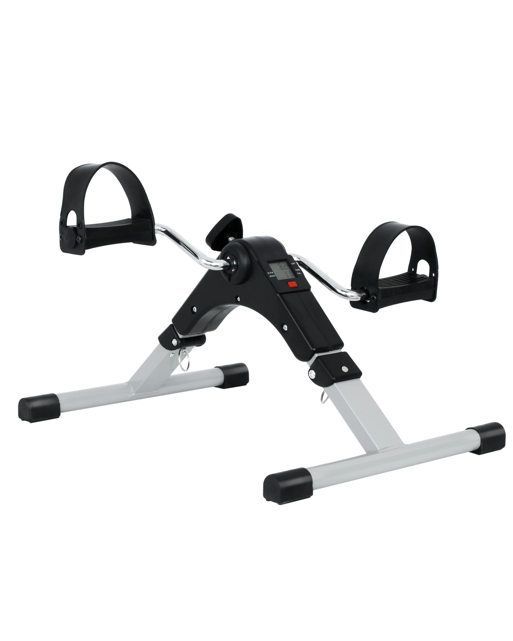 1 ADVWIN Mini Exercise Bike, Portable Pedal Exercise Machine, Folding Under Desk Bike with LCD Display and Adjustable Resi, 1 of 6