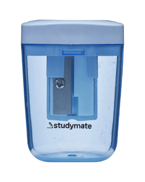 Studymate Barrel 1 Hole Sharpener Blue