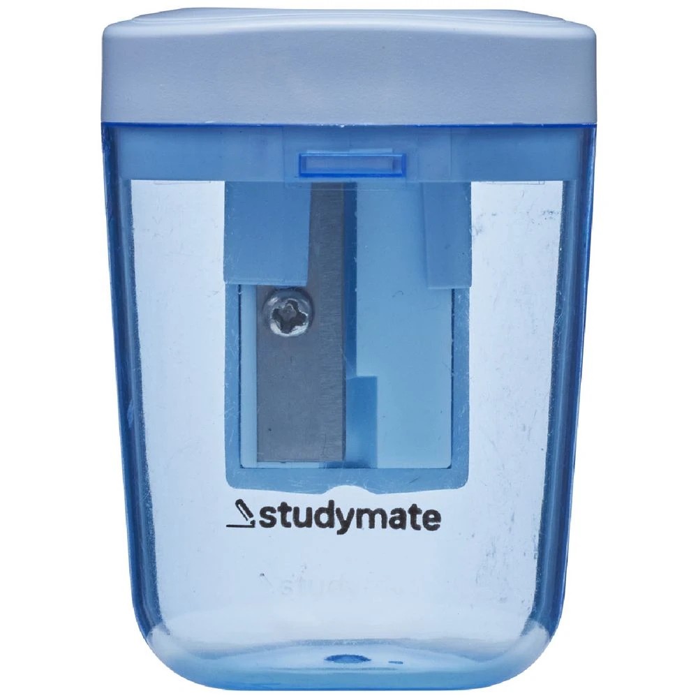 1 Studymate Barrel 1 Hole Sharpener Blue, 1 of 2