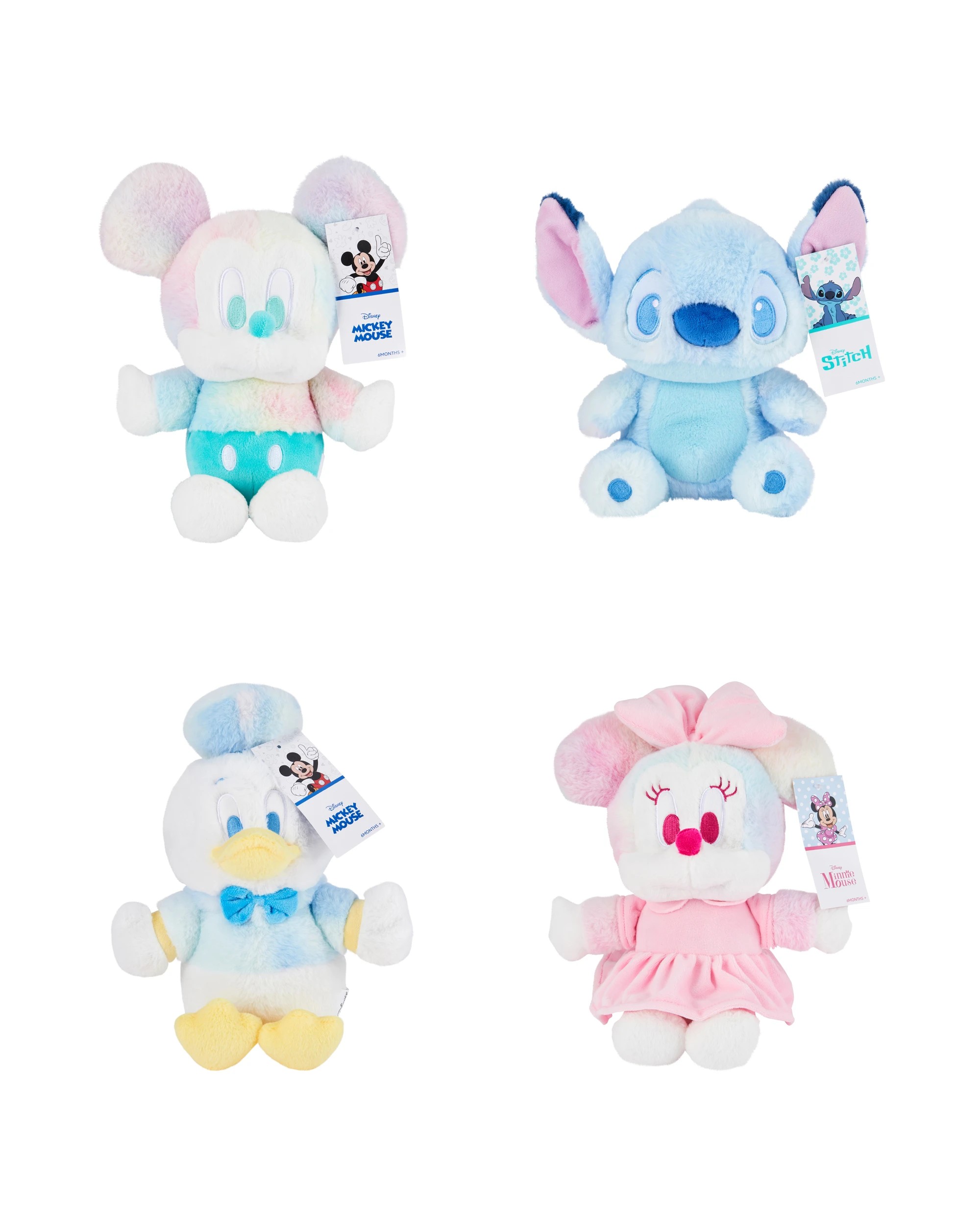 3 Disney Pastel Plush Toy - Assorted, 3 of 3
