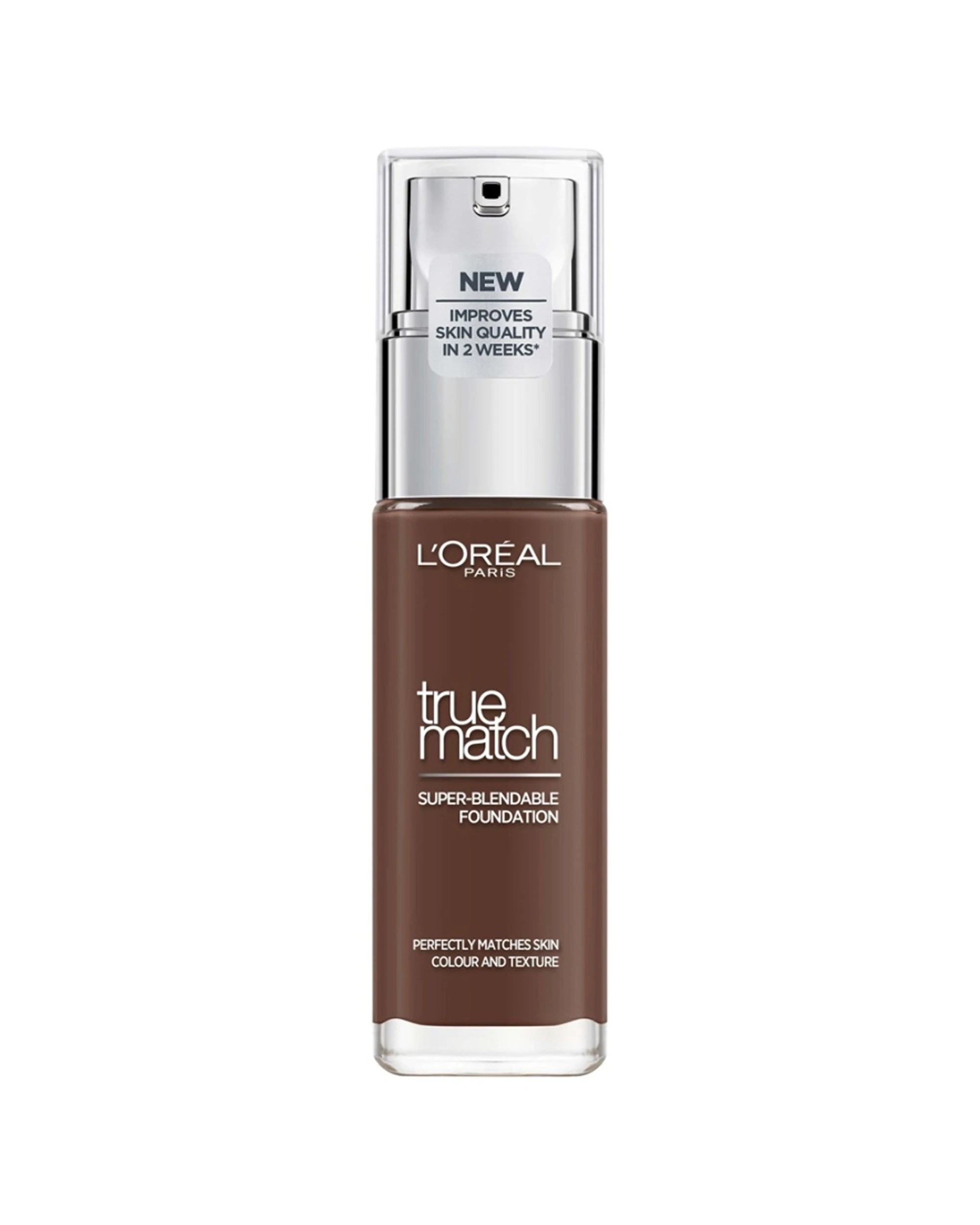 1 L'Oreal Paris True Match Liquid Foundation Medium Coverage 11N Dark Coffee - Brown, 1 of 2