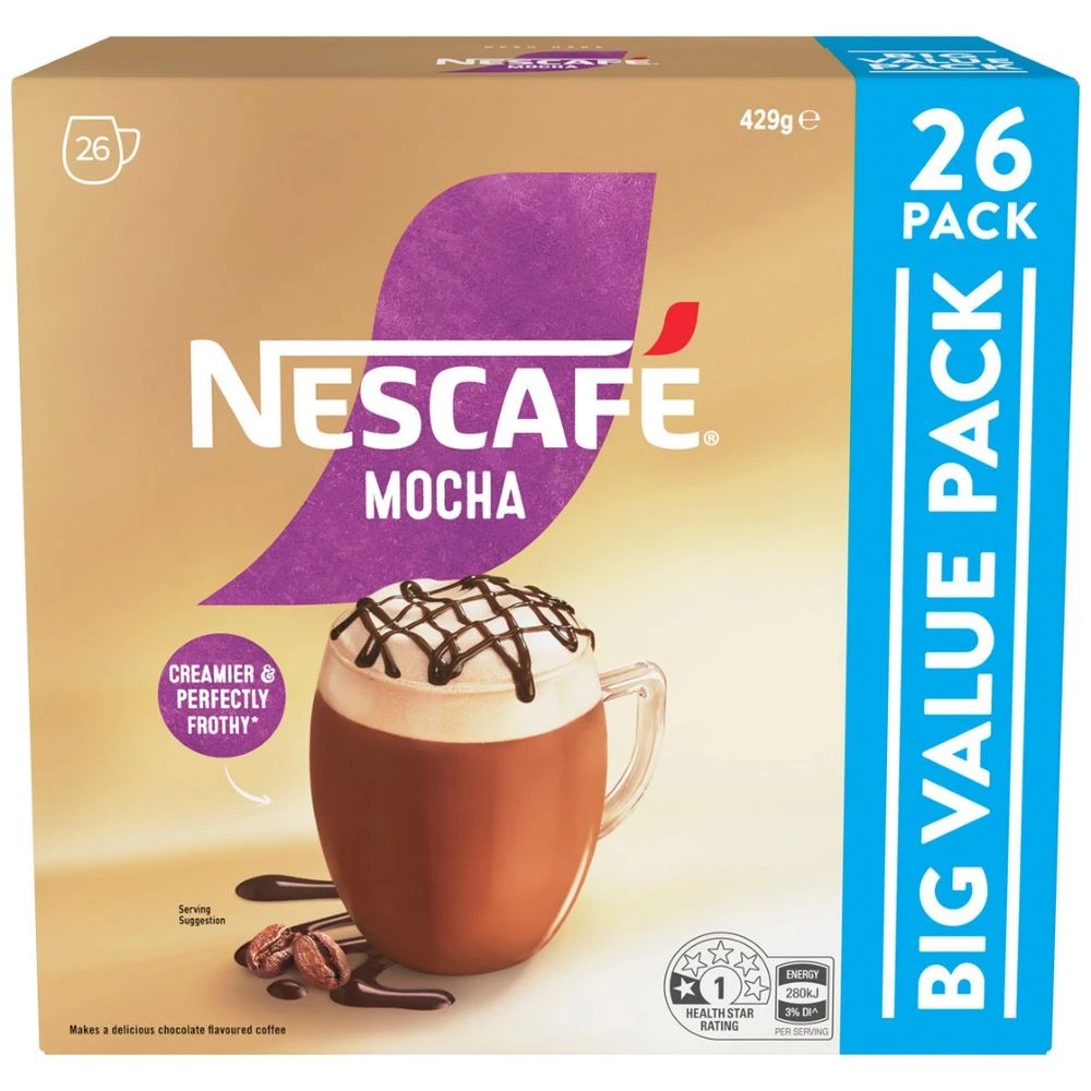 2 Nescafe Mocha Sachet 26 Pack, 2 of 3