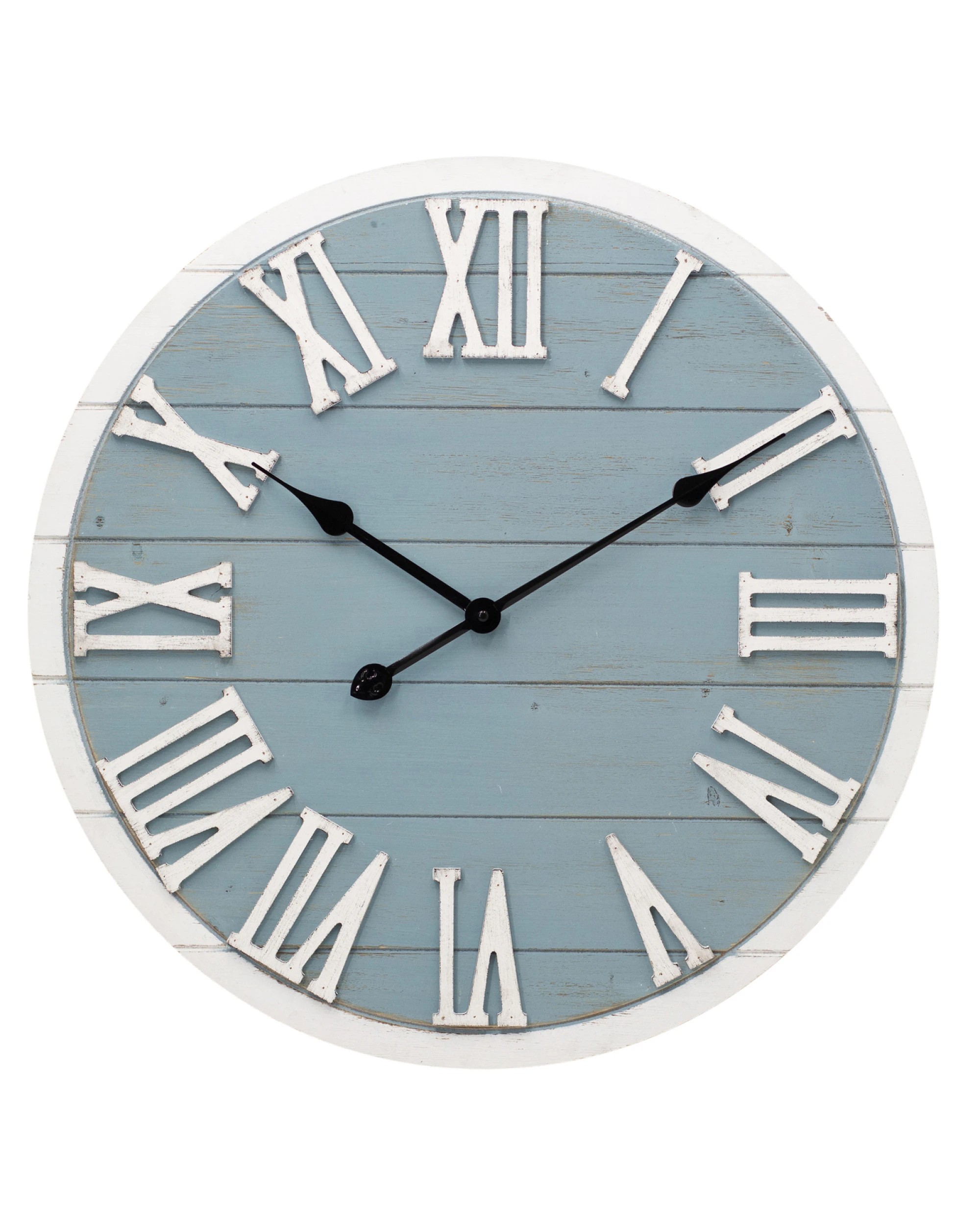 1 Toki Belle Silent Wall Clock - 60cm - White, 1 of 3