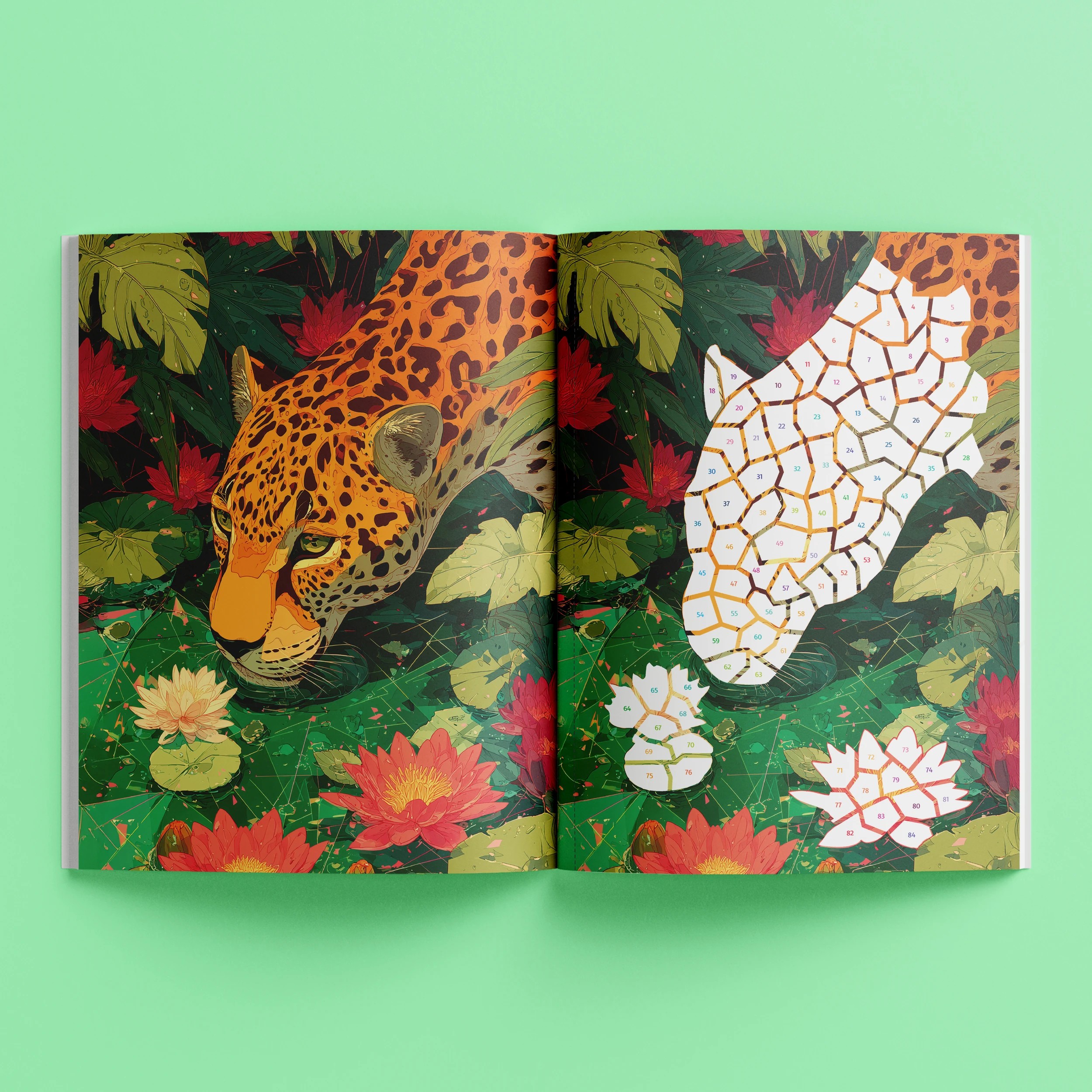 3 Art Maker Sticker Mosaics Tropical Jungle - Book, 3 of 5