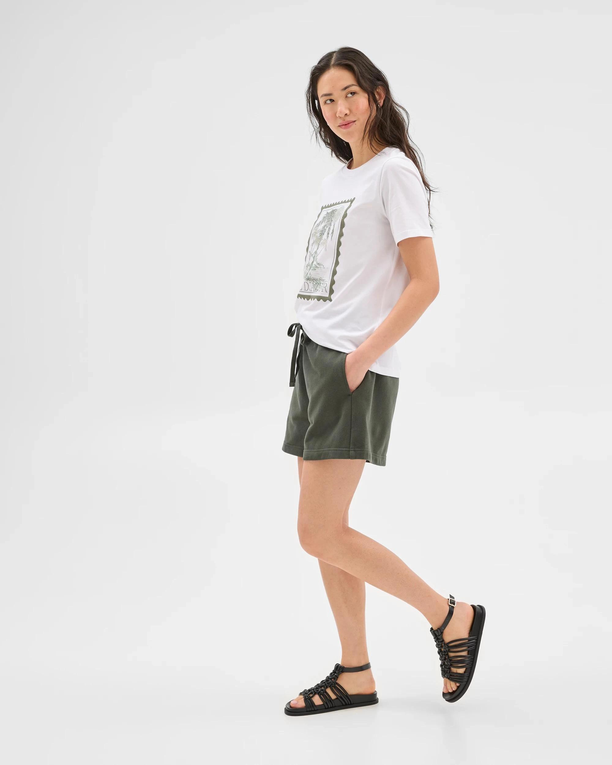 3 Target Australian Cotton Print T-Shirt WHITE POSTCARD, 3 of 6