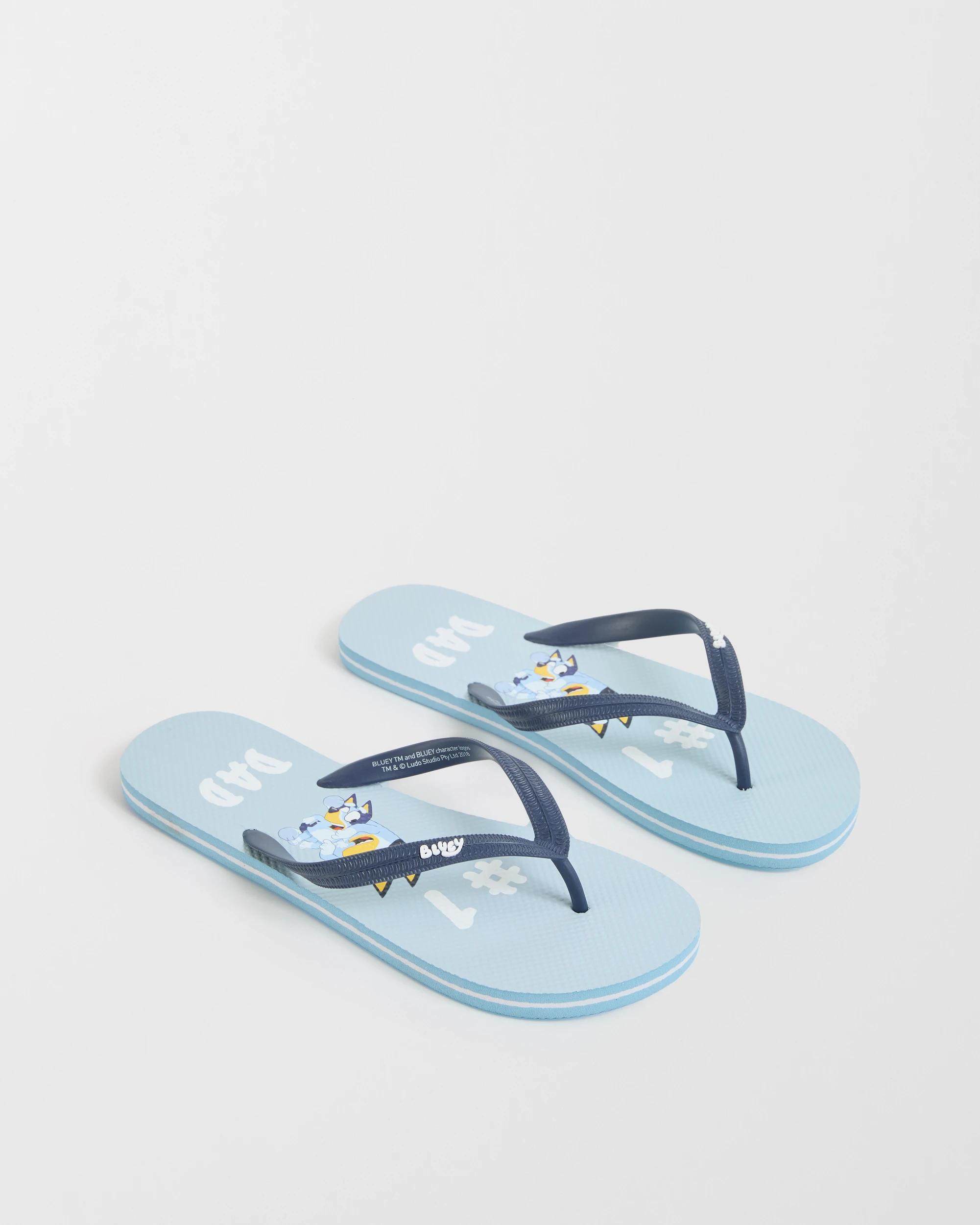 2 Bluey Thongs BLUE, 2 of 3