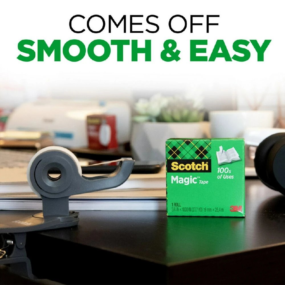 5 Scotch Magic Tape 19mm x 20m 6 Pack, 5 of 6