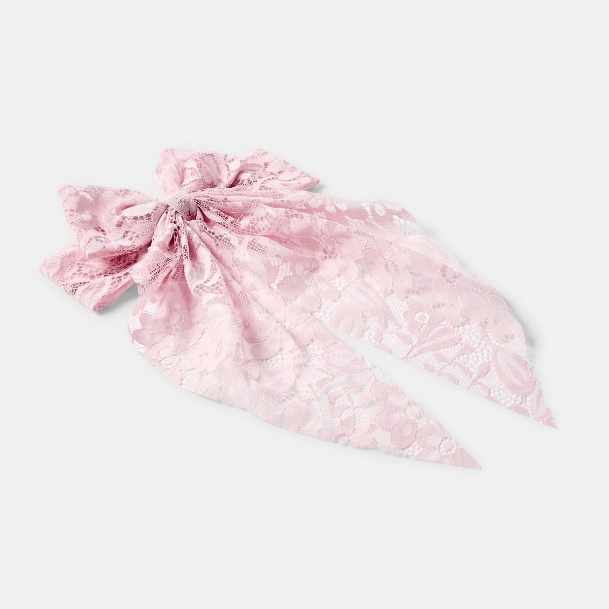 3 Pink Barrette Large Bow Hair Clip, 3 of 5