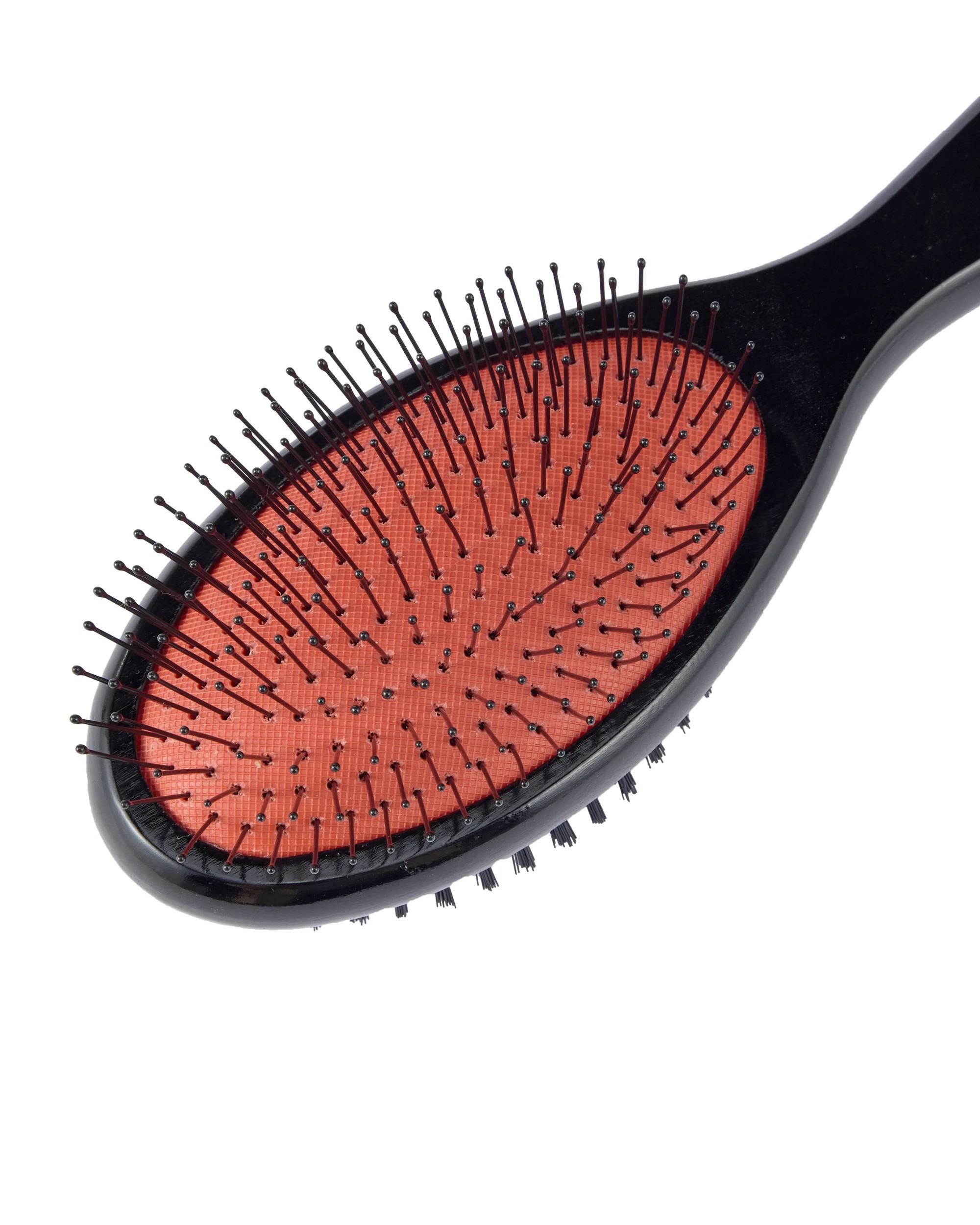 4 OXX Haircare Double Sided Oval Brush - Black and Orange, 4 of 8