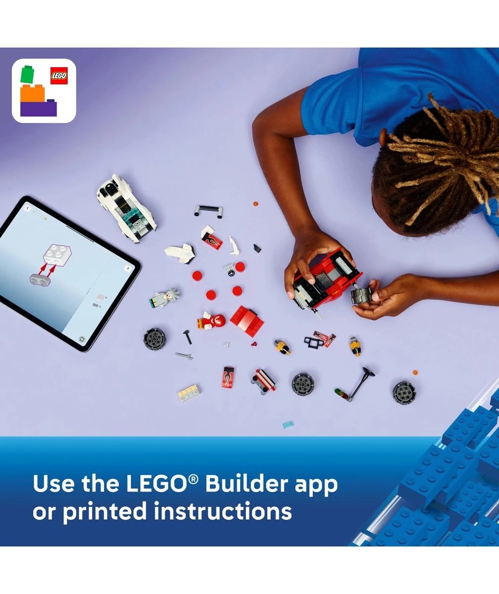 7 LEGO Sonic Silver's Car vs. Knuckles' Monster Truck 77118, 7 of 10