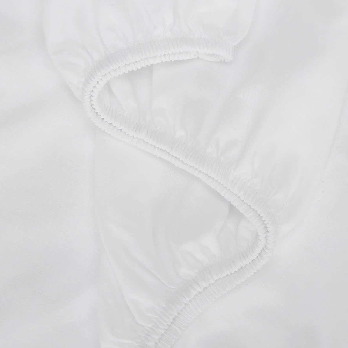 3 180 Thread Count Sheet Set - King Single Bed, White, 3 of 7