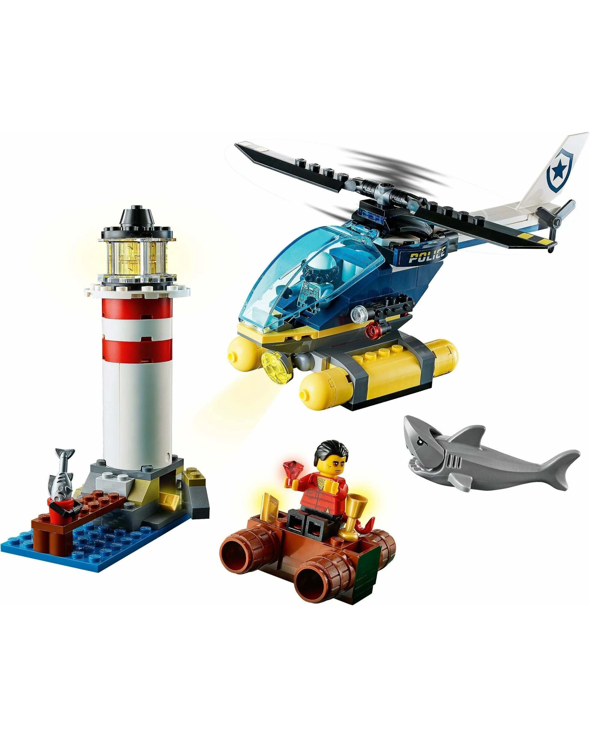 5 LEGO 60274 Police Lighthouse Capture: Helicopter & Crook Chase, 5 of 5