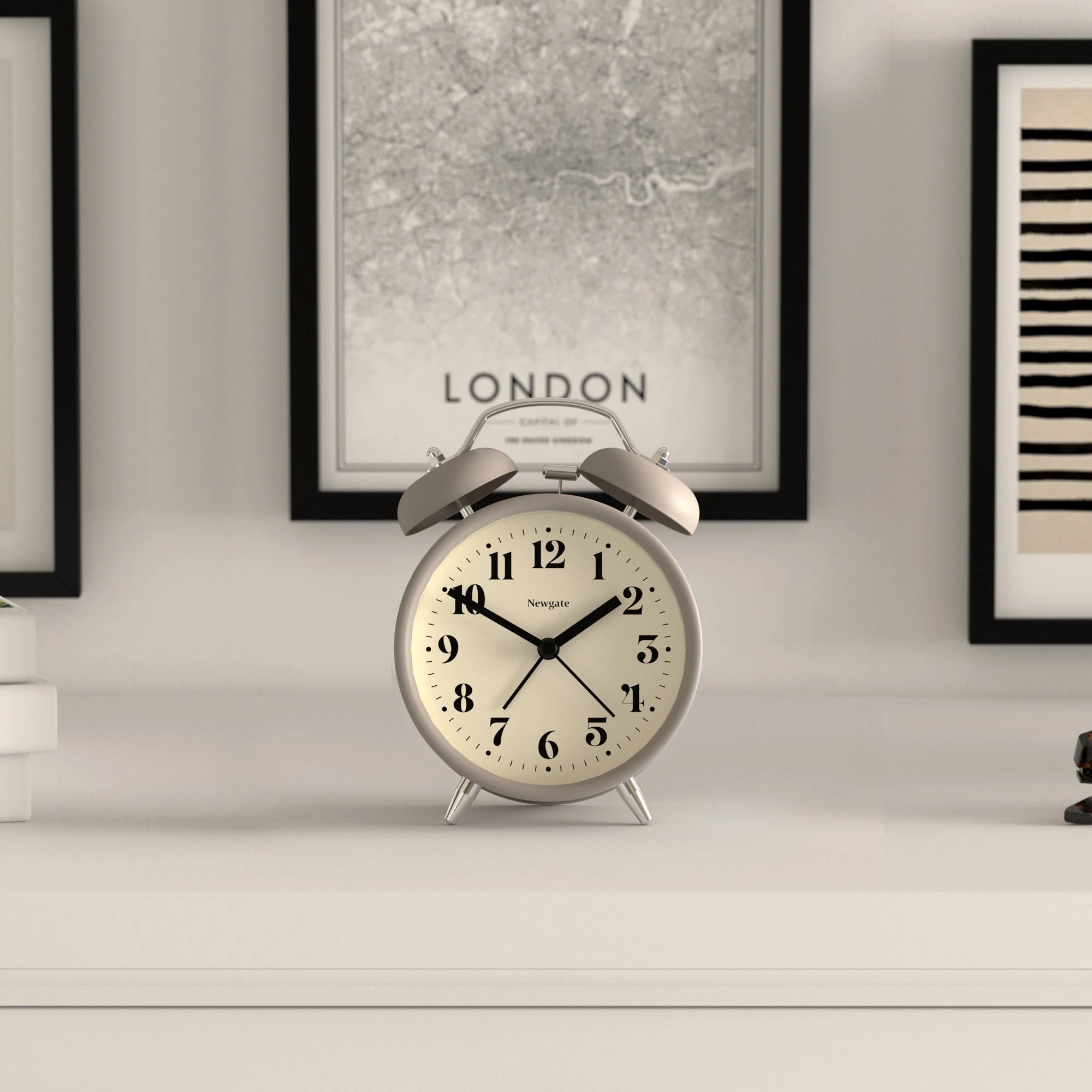 4 Newgate Theatre Alarm Clock - Grey, 4 of 5