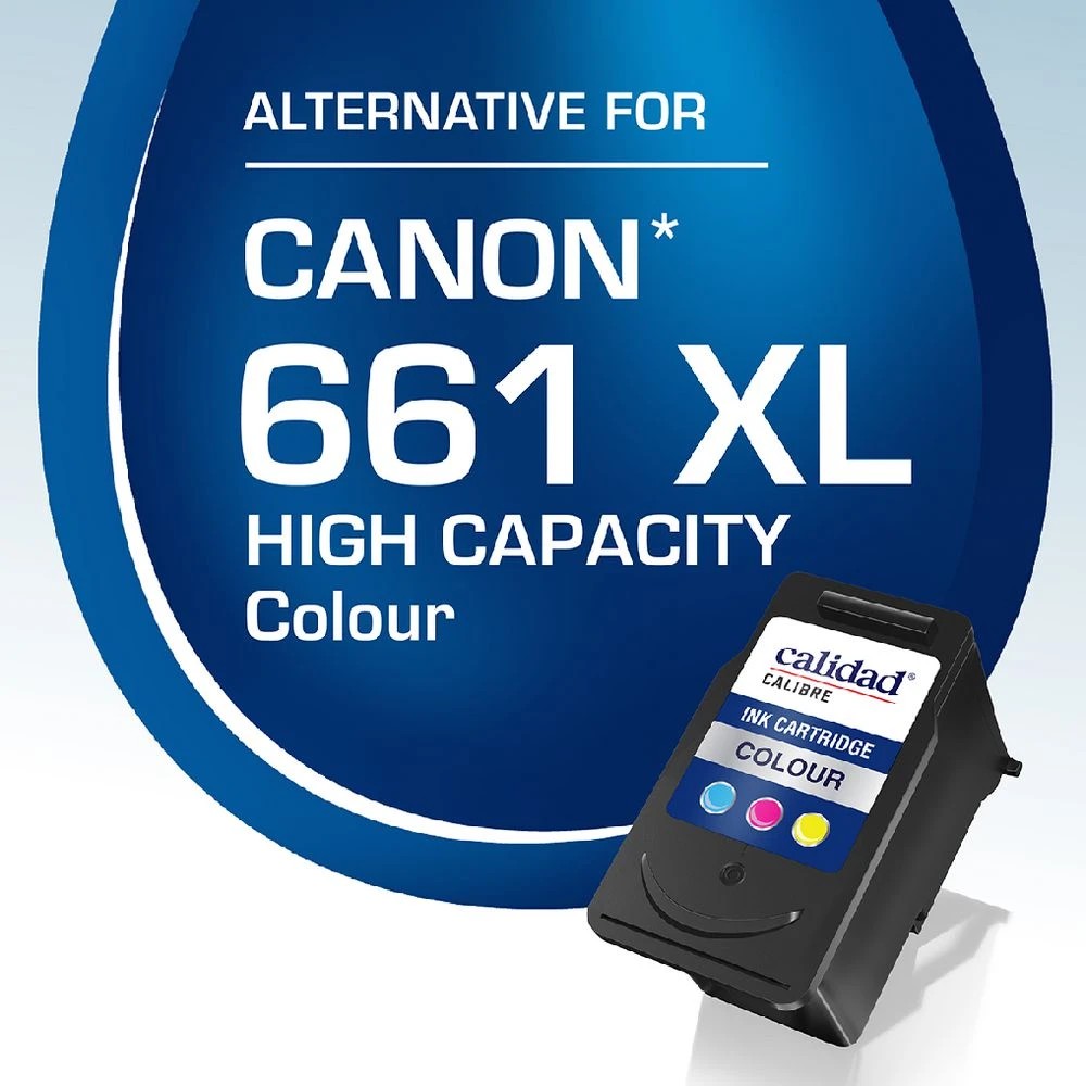 2 Calidad Canon Compatible CL-661XL Ink Cartridge Tricolour, 2 of 7