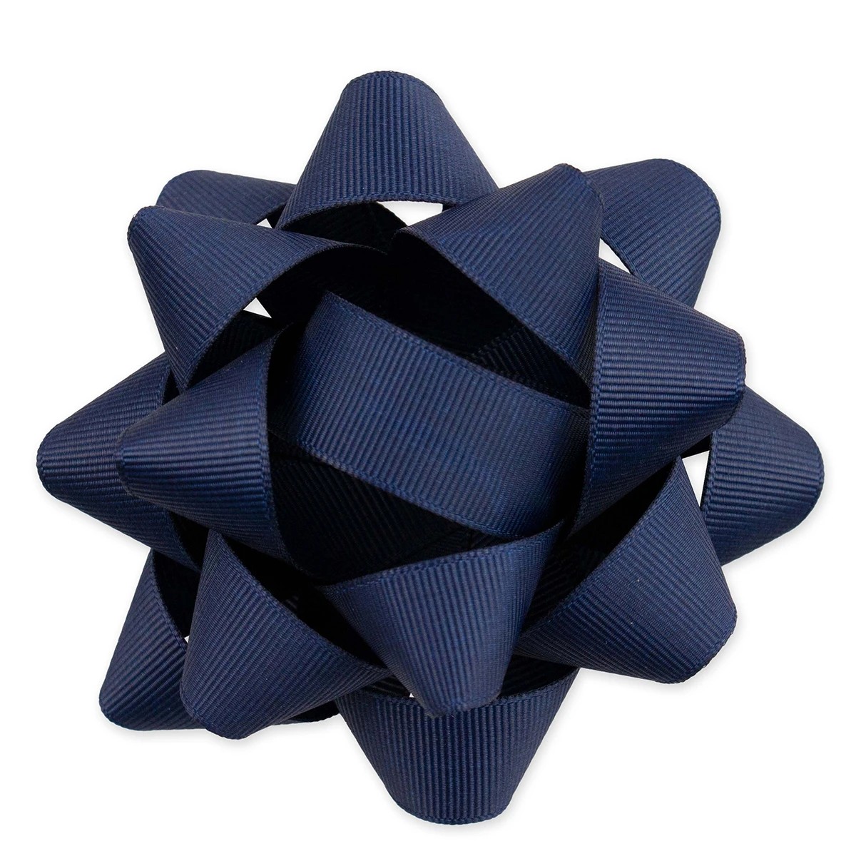 2 Hallmark Premium Self Adhesive Gift Bow - Navy Blue, 2 of 2